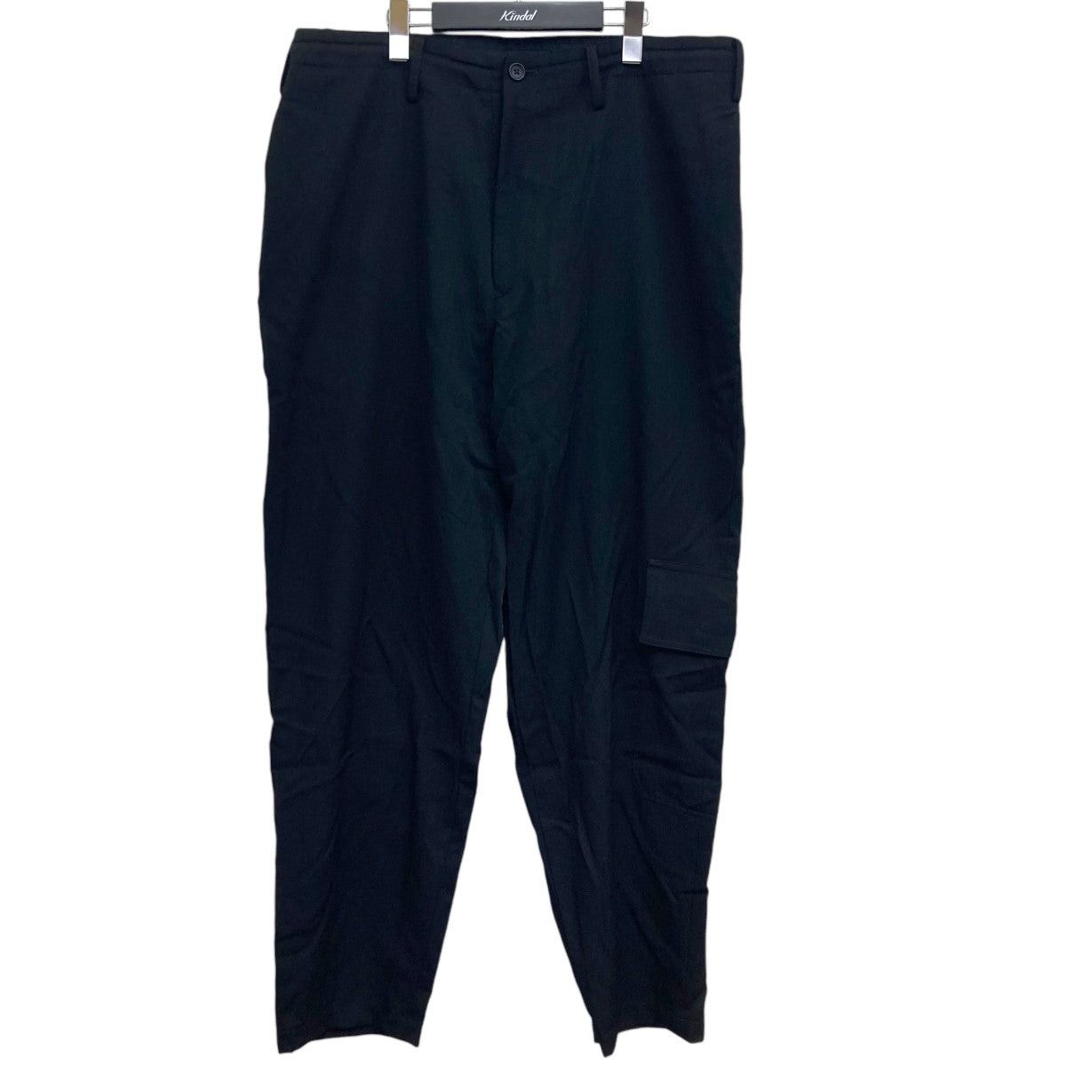 Yohji Yamamoto yohji yamamoto SEAM TUCK PANTS -BLACK-Tack side pants Size US 37 - 1 Thumbnail