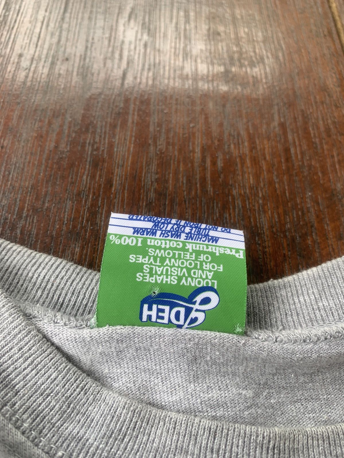 GOODENOUGH × Japanese Brand × Vintage Vintage Goodenough 75ounces Japan grey tee Size US L / EU 52-54 / 3 - 4 Thumbnail