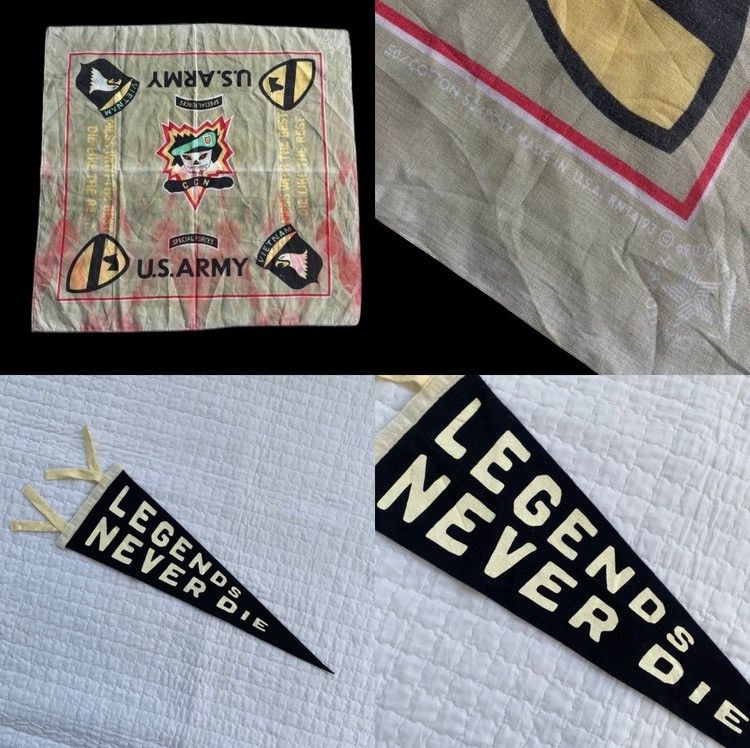 Vintage Vintage 60s Oxford Pennant and namwar bandana with freegift Size ONE SIZE - 1 Thumbnail