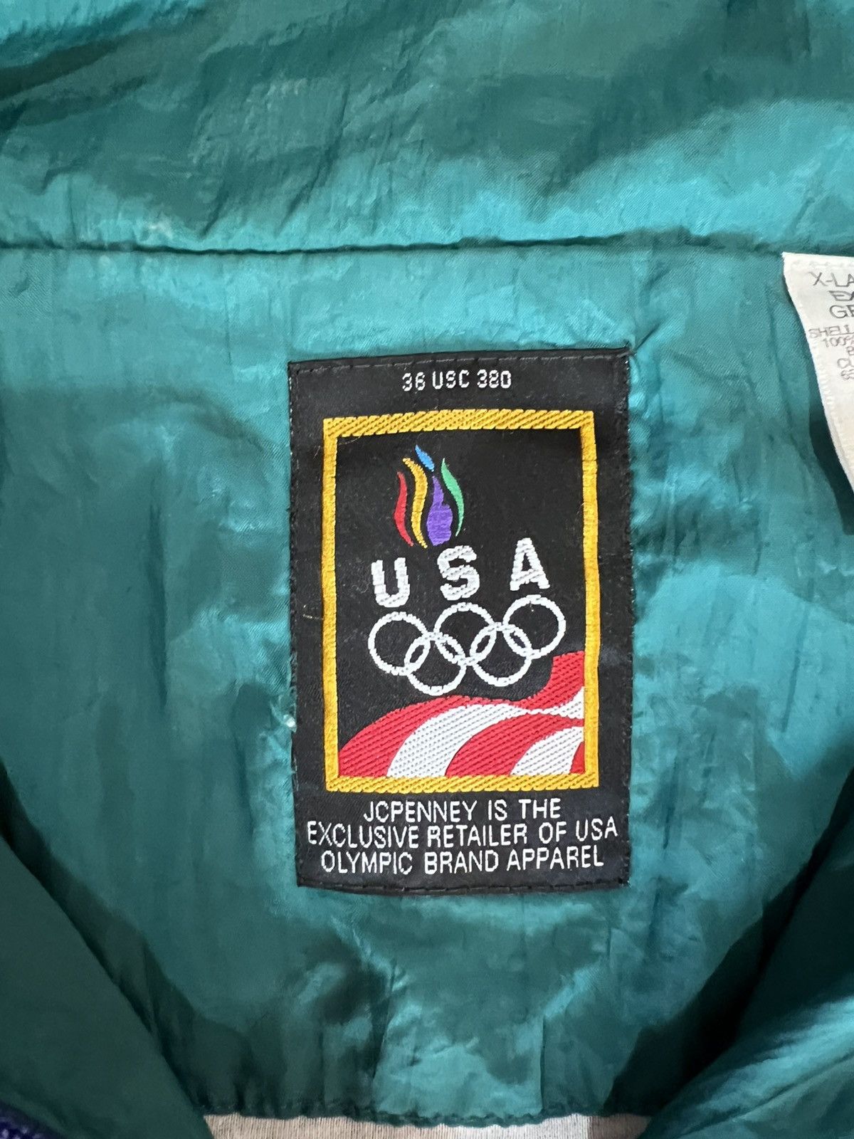 JCPenney USA Olympics x Vintage Track Jacket XL Size US XL / EU 56 / 4 - 4 Thumbnail