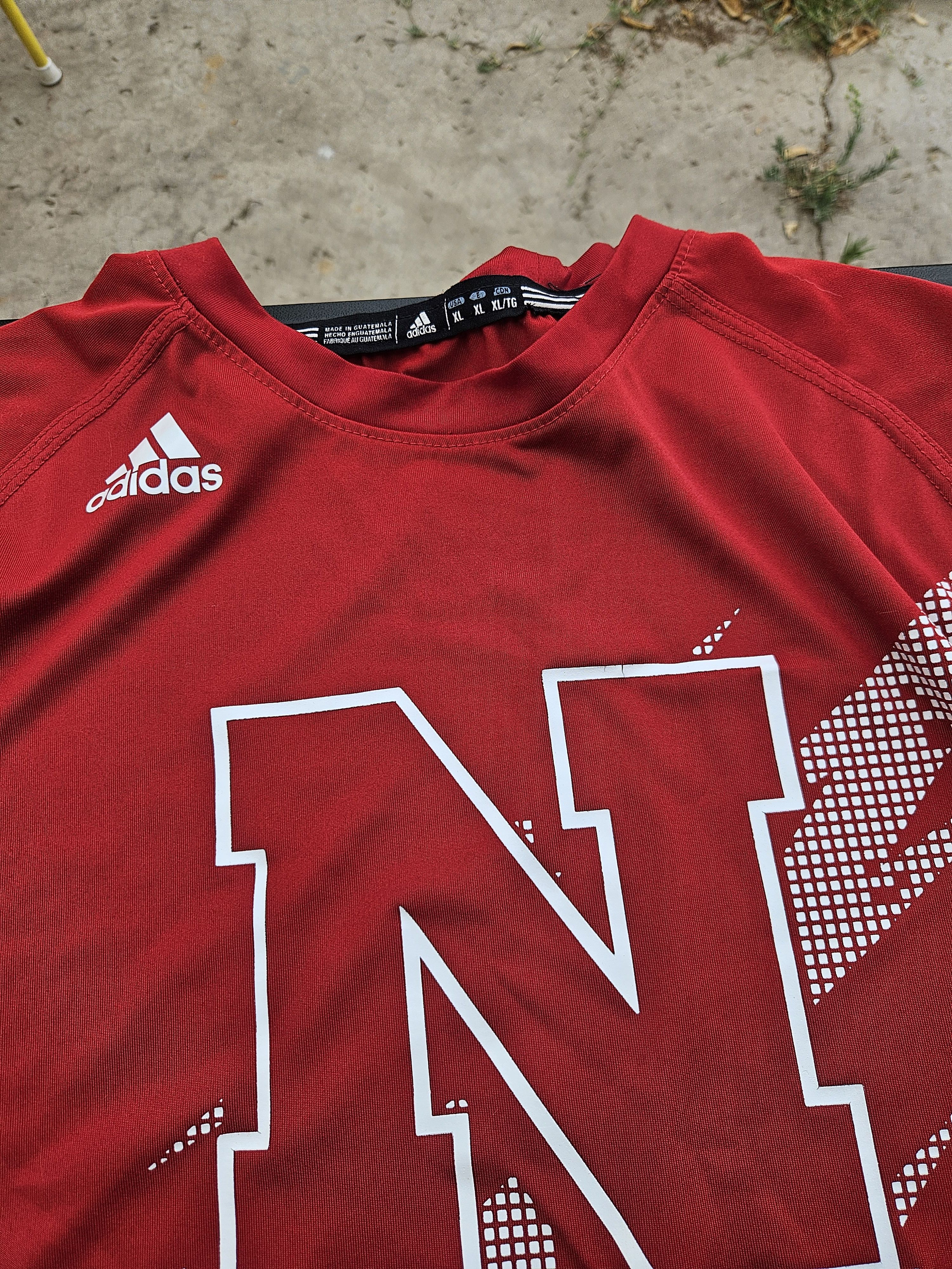 Adidas Nebraska Huskers Y2K Adidas Soccer Jersey Size US XL / EU 56 / 4 - 2 Thumbnail