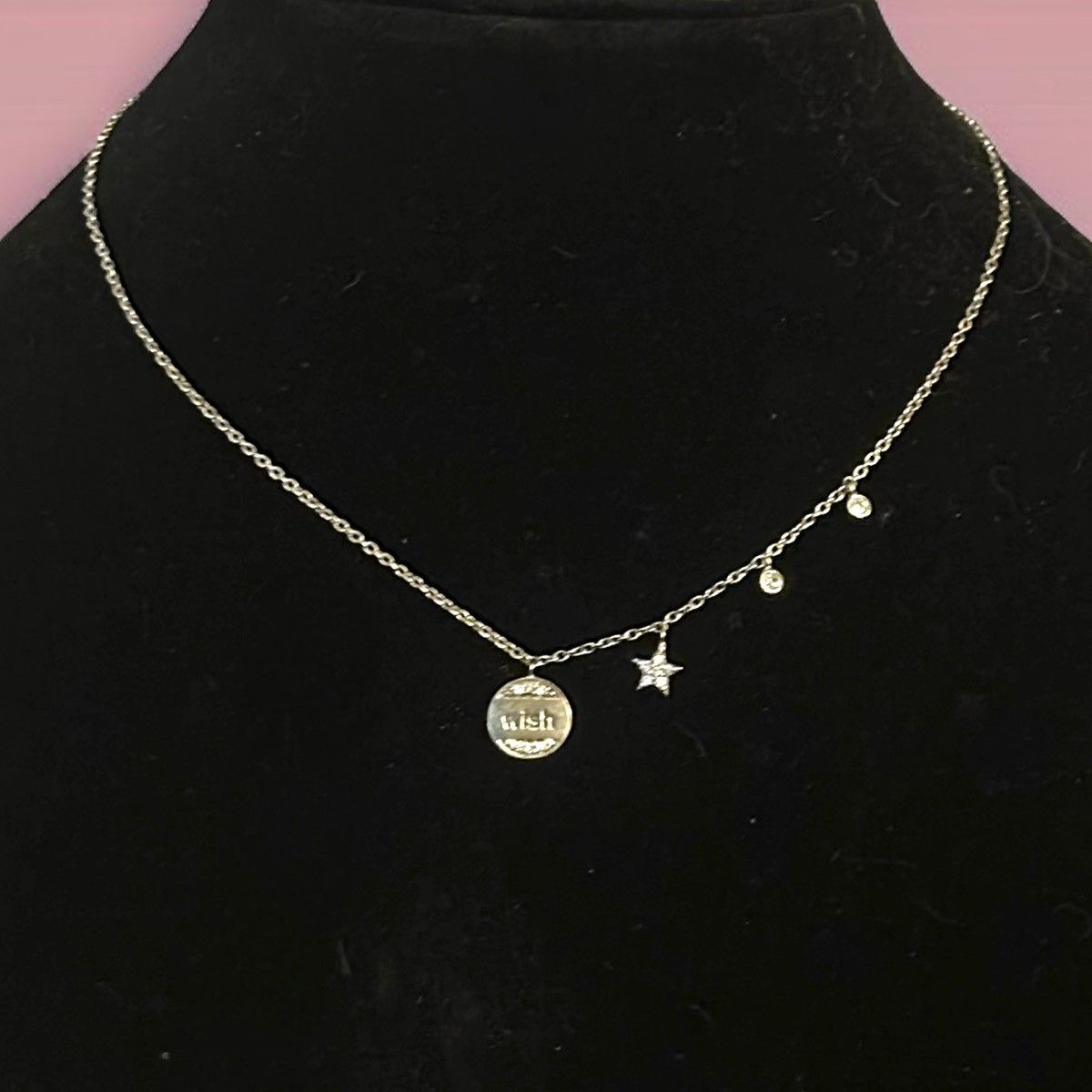 Vintage Vintage 925 silver Wish Upon a Star necklace Size ONE SIZE - 1 Thumbnail