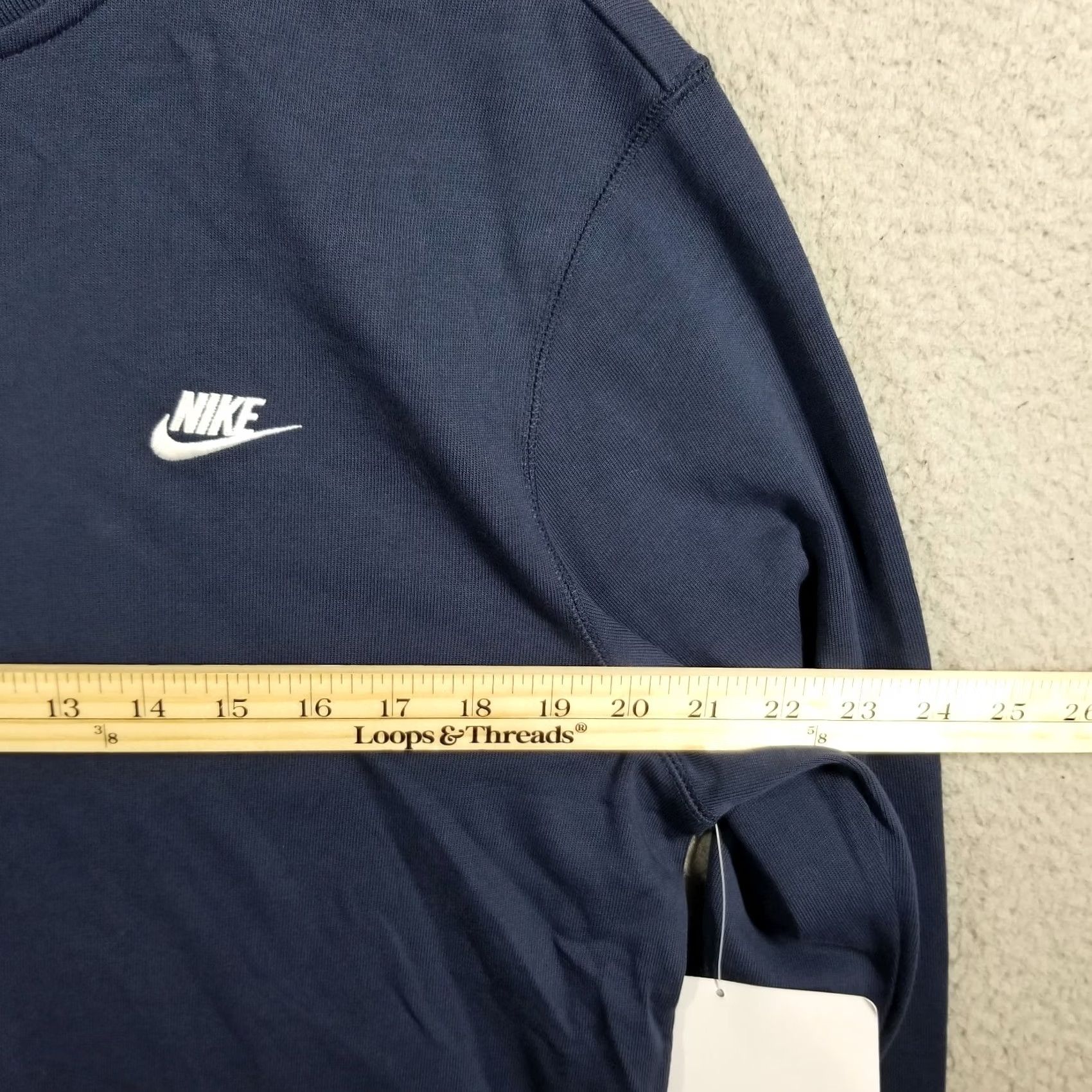 Nike Nike Shirt Henley Sweatshirt Long Sleeve Crew Neck Button Closure M Adult Medium Blue Nike Sportswear Colorful, Sports All Seasons Men Size US M / EU 48-50 / 2 - 5 Thumbnail