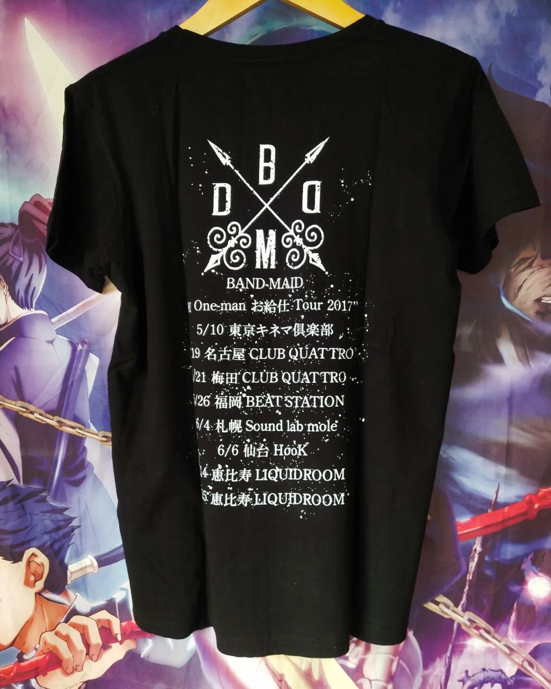 Anime × Band Tees × Japanese Brand Band Maid Graphic Official Band Tees Size US S / EU 44-46 / 1 - 3 Thumbnail