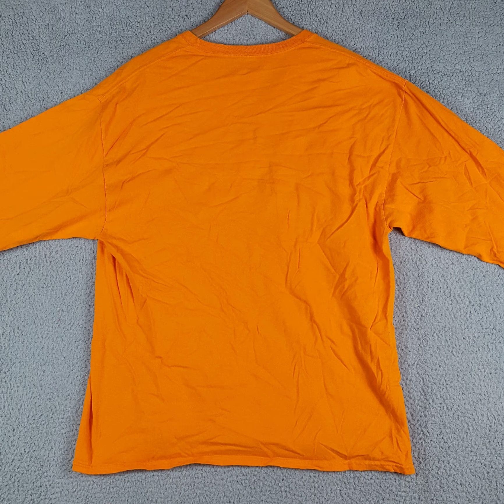 Vintage Tennessee Volunteers T-Shirt Long Sleeve L VTG Big Orange College Sports Cotton Embroidered Logo Mens Orange 90s Retro Vintage School University Y2K Size US L / EU 52-54 / 3 - 5 Thumbnail