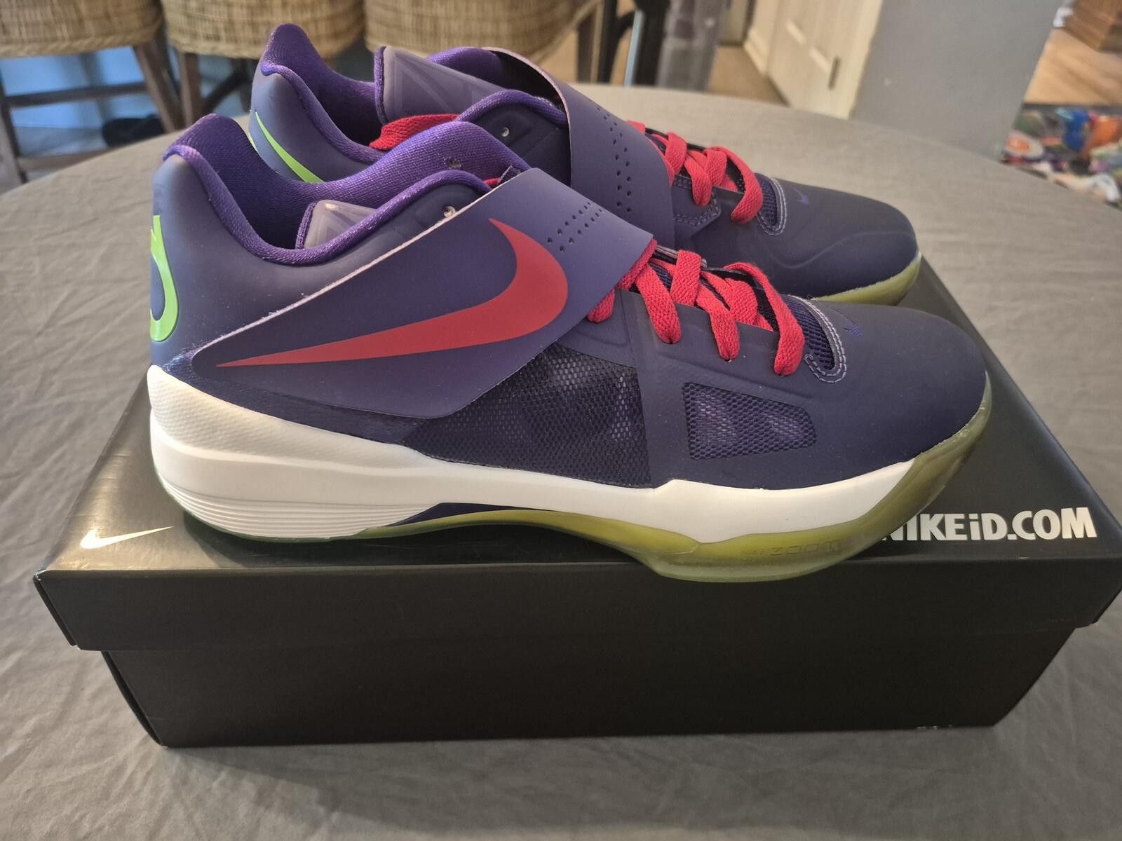Nike 2013 NikeID KD5 "The Joker" Colorway Rare! Brand New Size US 9 / EU 42 - 3 Thumbnail