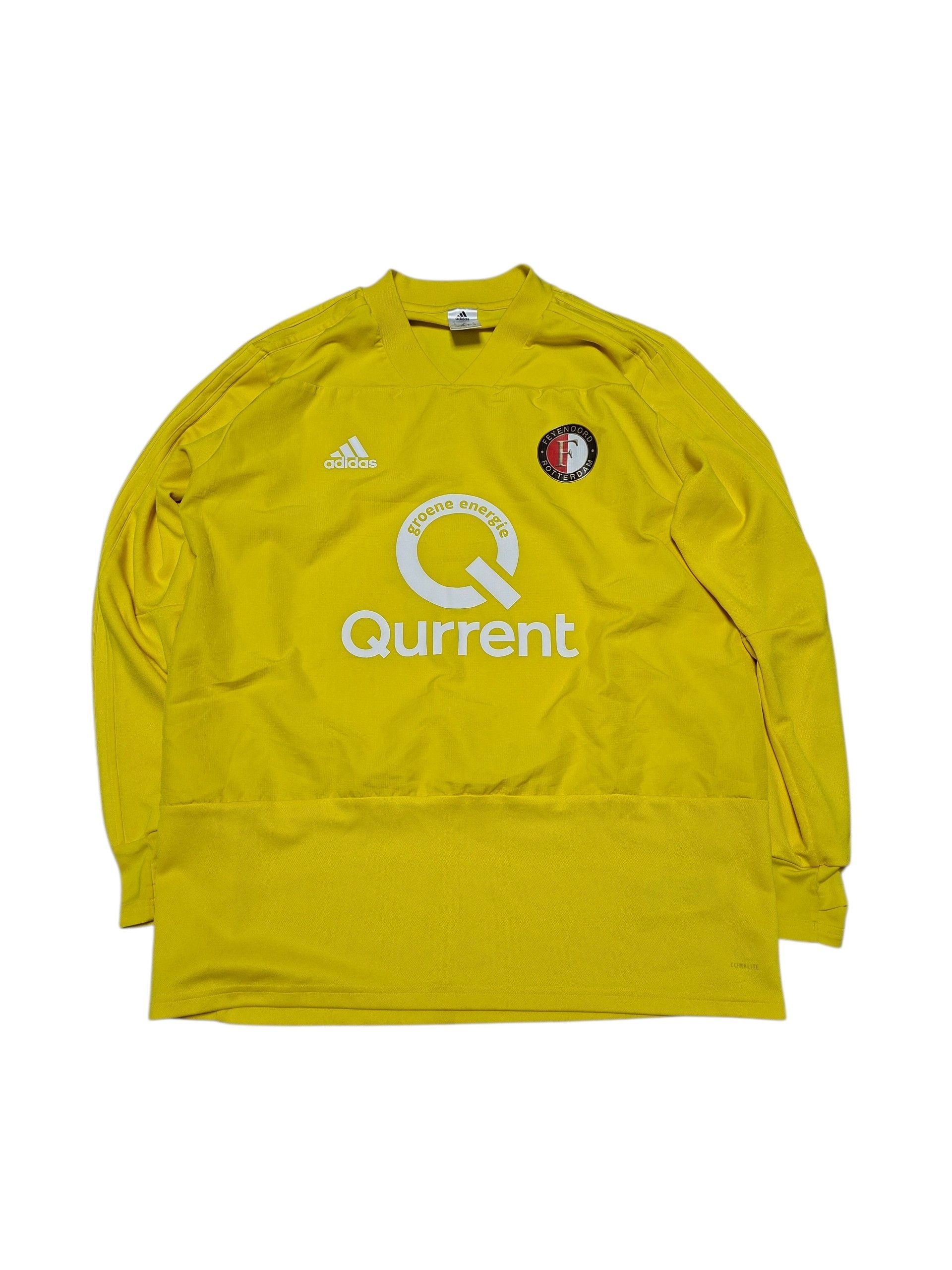 Adidas FEYENOORD ADIDAS VINTAGE 2017 SOCCER TRAINING SWEATSHIRT Size US XL / EU 56 / 4 - 1 Thumbnail