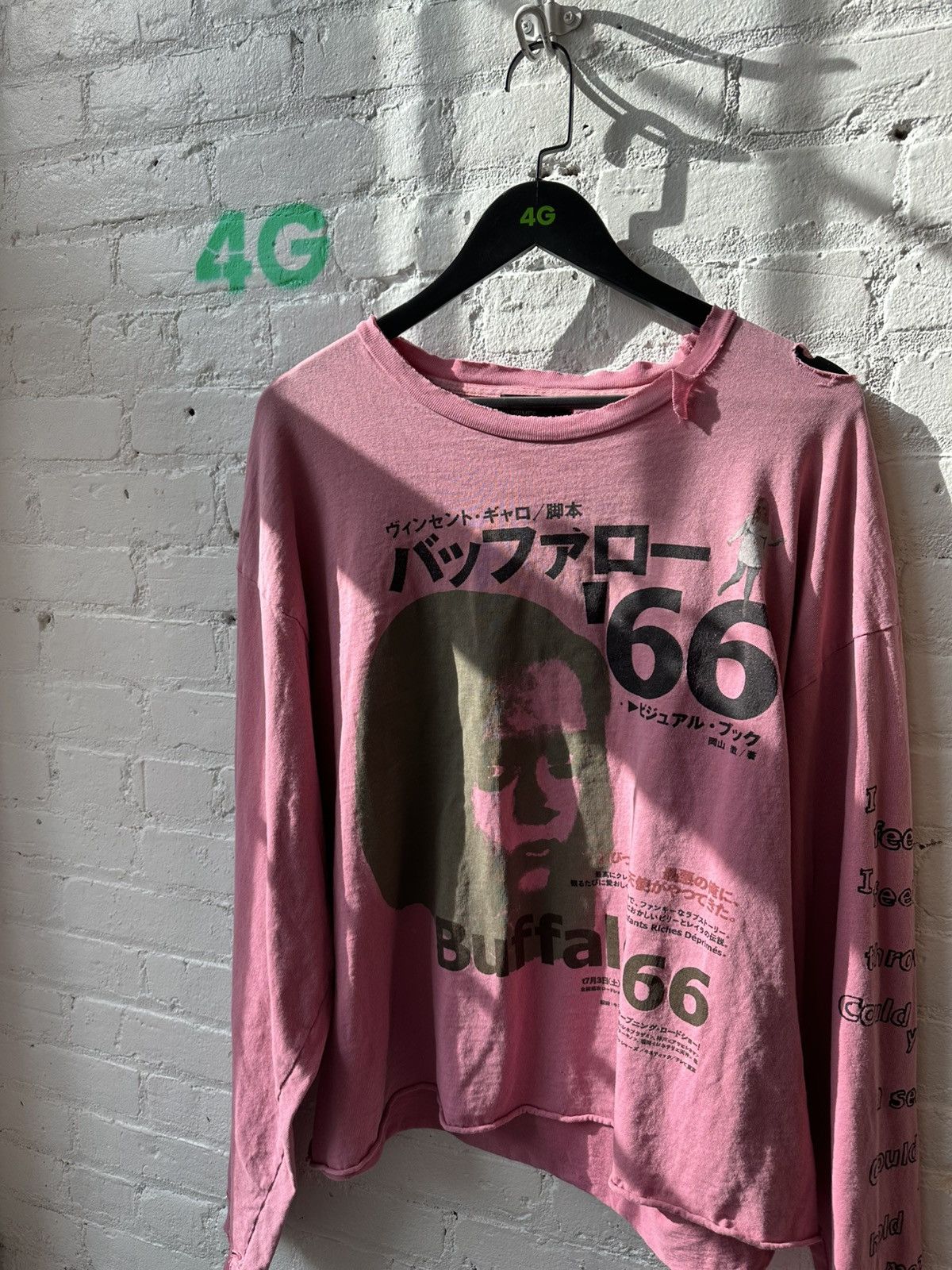 Enfants Riches Deprimes ERD BUFFALO 66 T SHIRT PINK Size US L / EU 52-54 / 3 - 2 Thumbnail