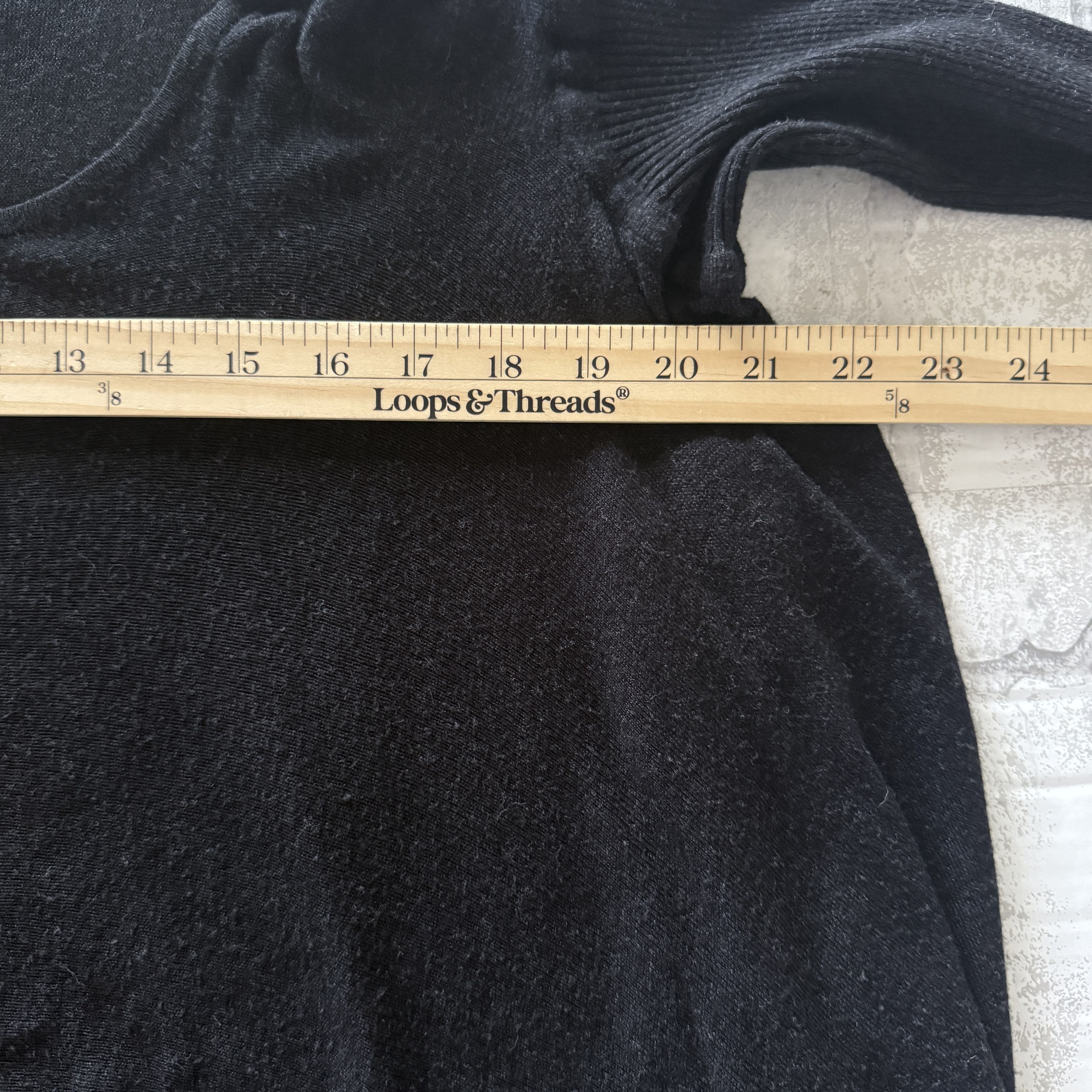 Lululemon Lululemon Enlightened Pullover Black Hi-Low Silk Blend Top Size ONE SIZE - 6 Thumbnail