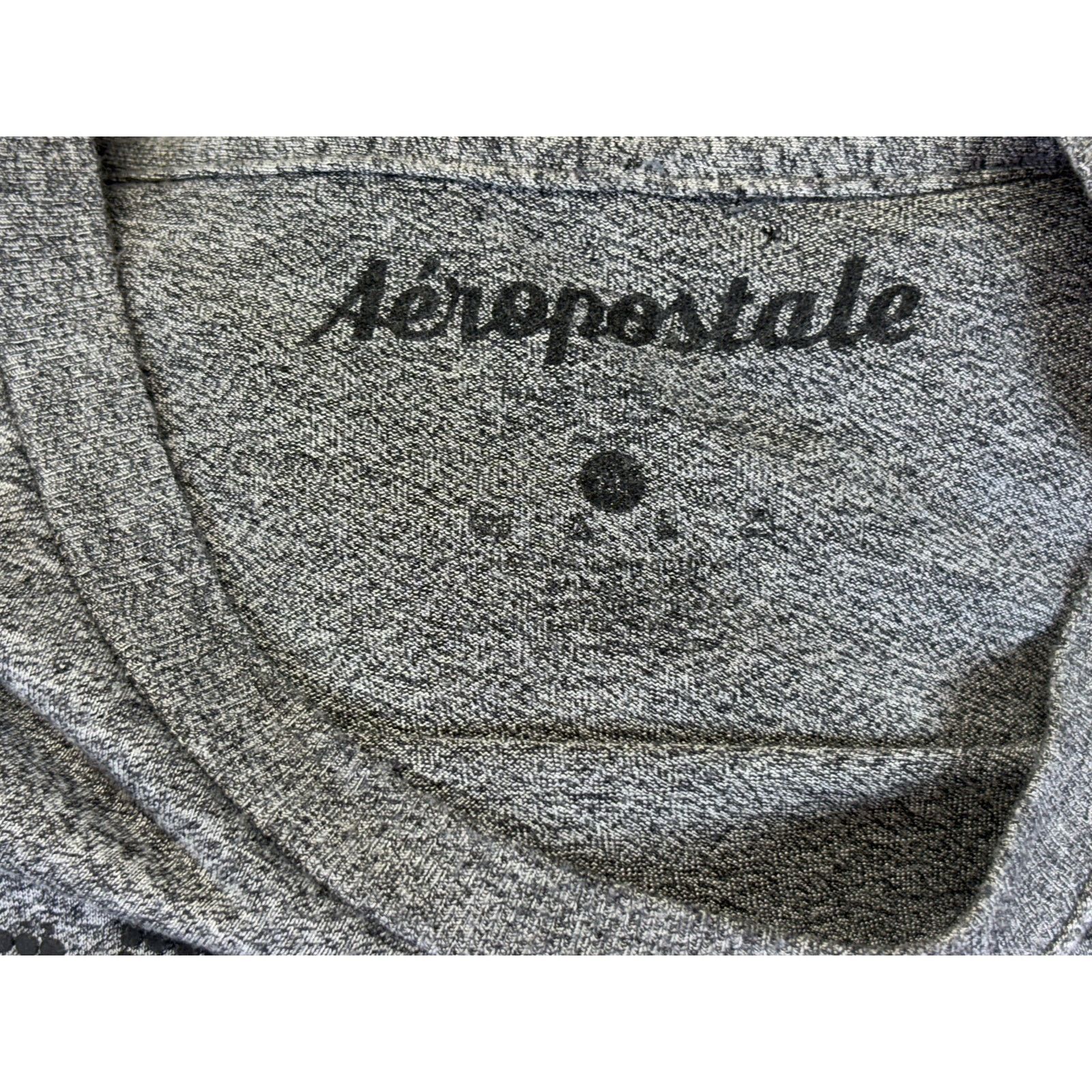 Aeropostale Aéropostale EST. 1987 Gray Graphic T-Shirt Size XL Size US XL / EU 56 / 4 - 7 Thumbnail