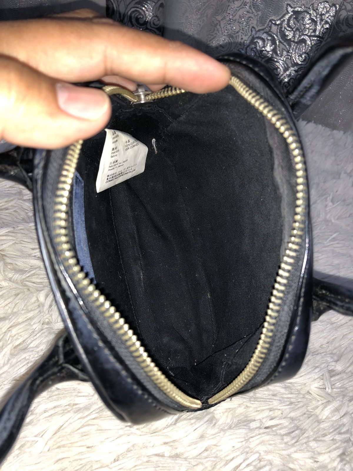 Comme des Garcons × Designer COMME des GARCONS Mini Leather Handbag Size ONE SIZE - 21 Thumbnail