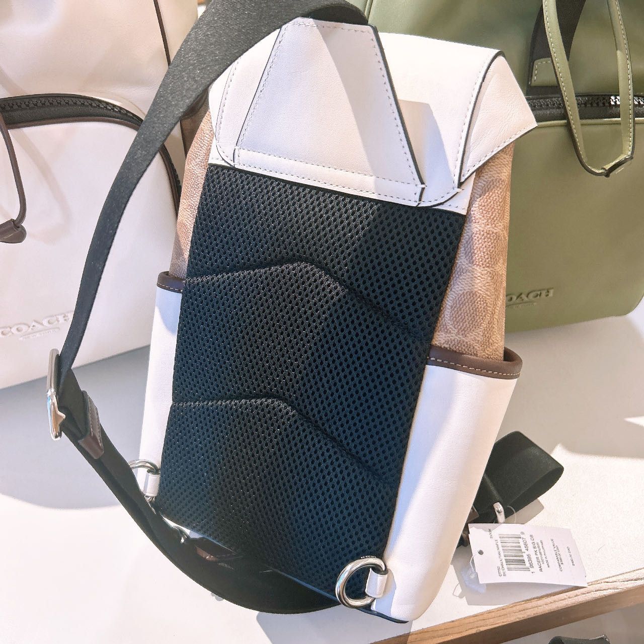 Coach Racer Pack In Signature Colorblock CT752 Size ONE SIZE - 4 Thumbnail