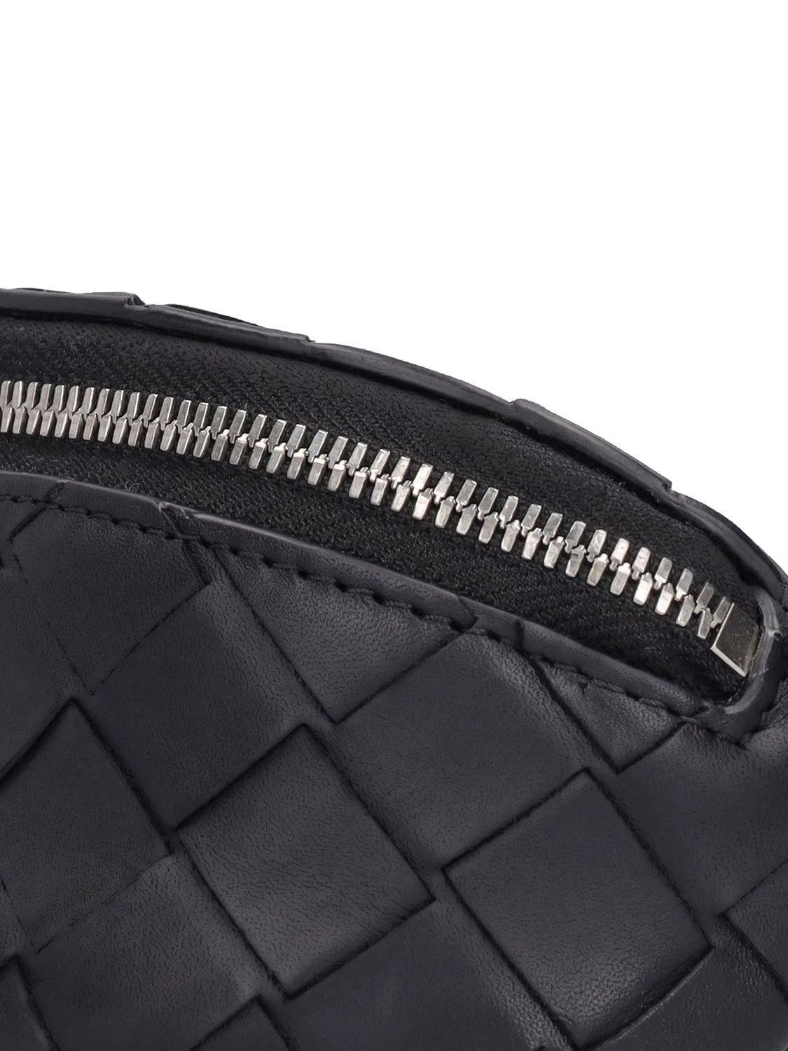 Bottega Veneta o1n1vont1124 Size: OS / Intrecciato Wrist Pouch in Black Size ONE SIZE - 7 Thumbnail