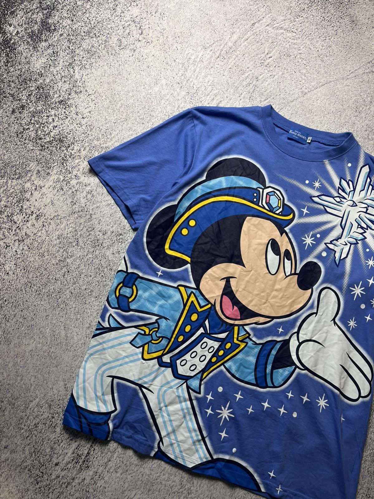 Disney Vintage Disney Mikki Mouse Big Logo T Shirt Y2K Size: L Size US L / EU 52-54 / 3 - 2 Thumbnail