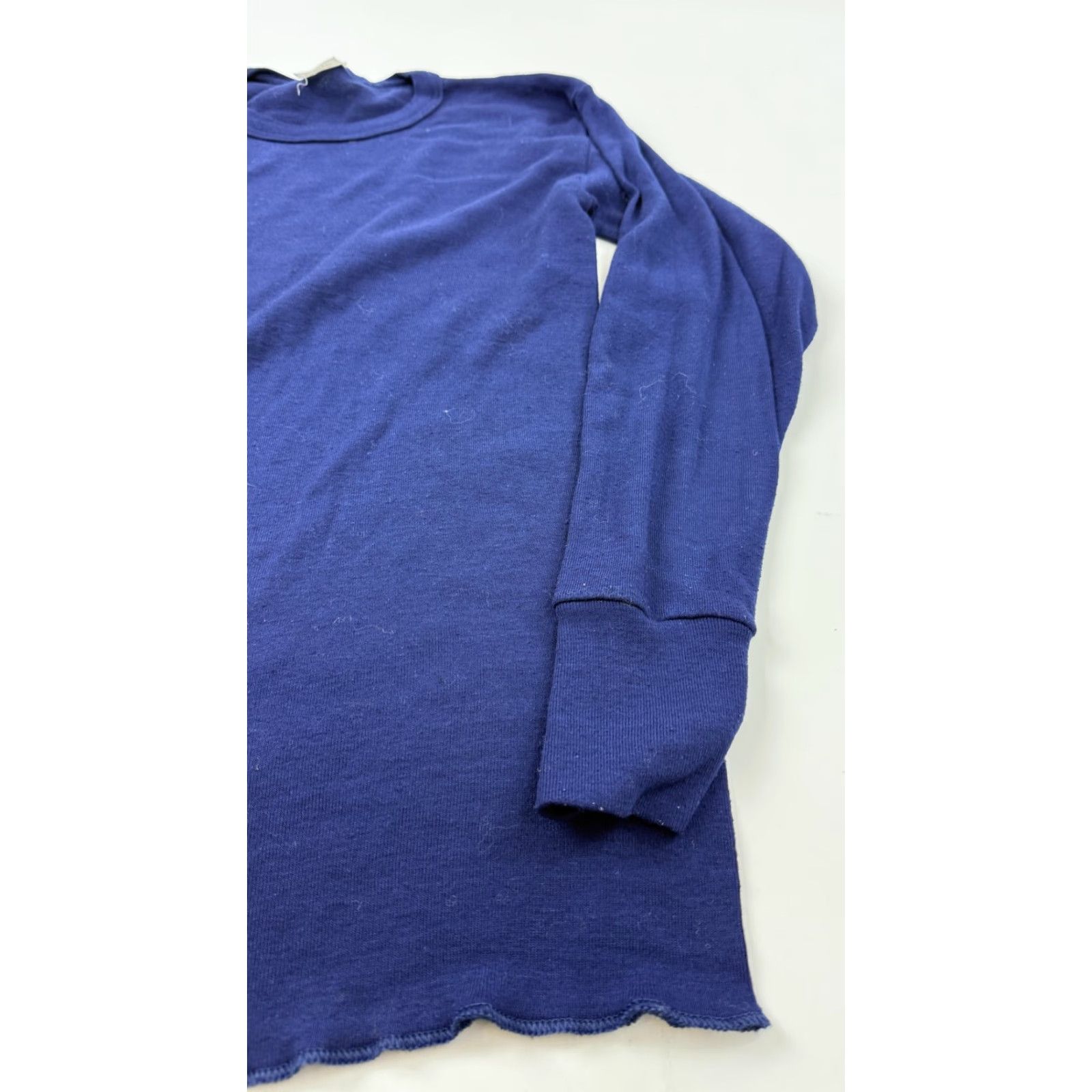 Layer 8 Indera Thermal Shirt Mens Large Blue Long Sleeve Base Layer Undershirt Top Size US L / EU 52-54 / 3 - 3 Thumbnail
