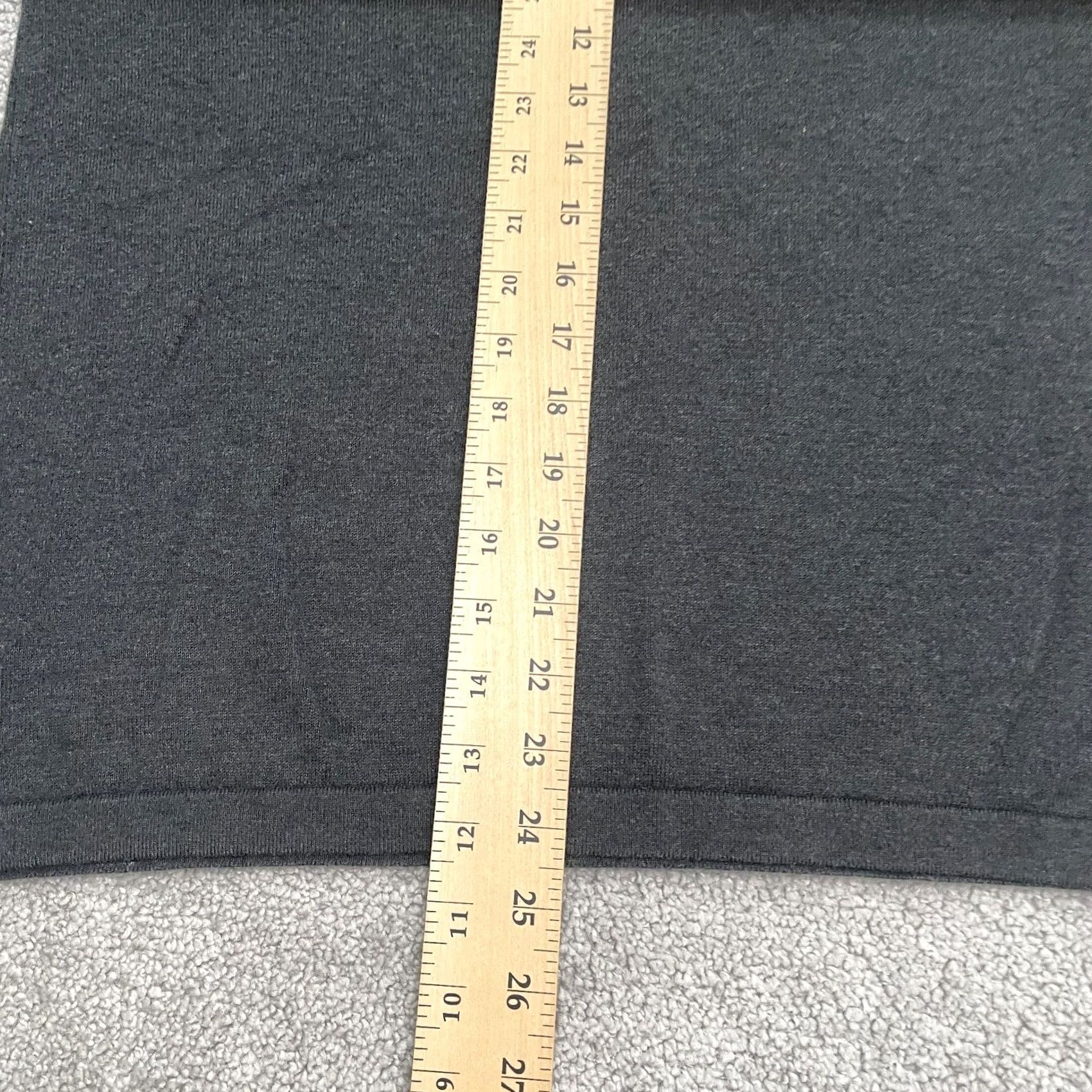 Alfani Alfani Cotton Pullover Sweater Mens M Dark Gray V-Neck Knit Classic Casual Size US M / EU 48-50 / 2 - 7 Thumbnail