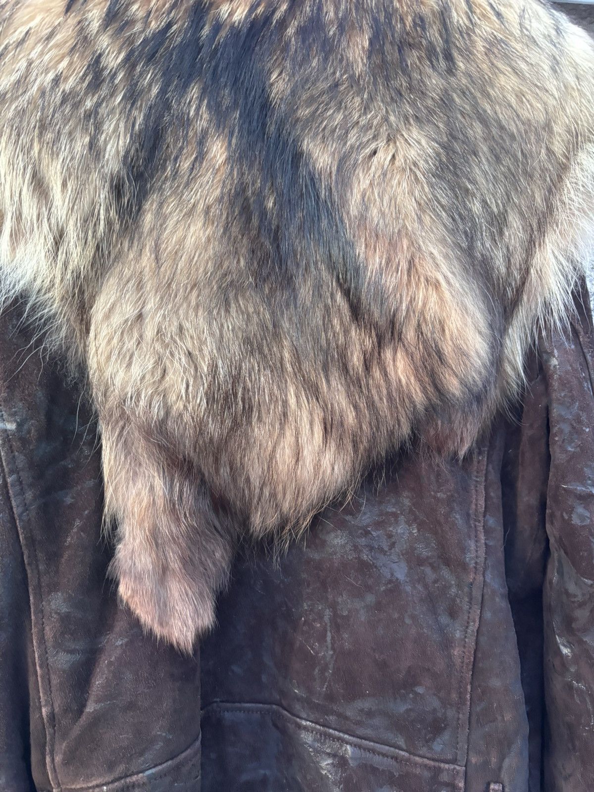 Balmain Balmain AW10 waxed rabbit fur leather jacket Size US M / EU 48-50 / 2 - 10 Thumbnail