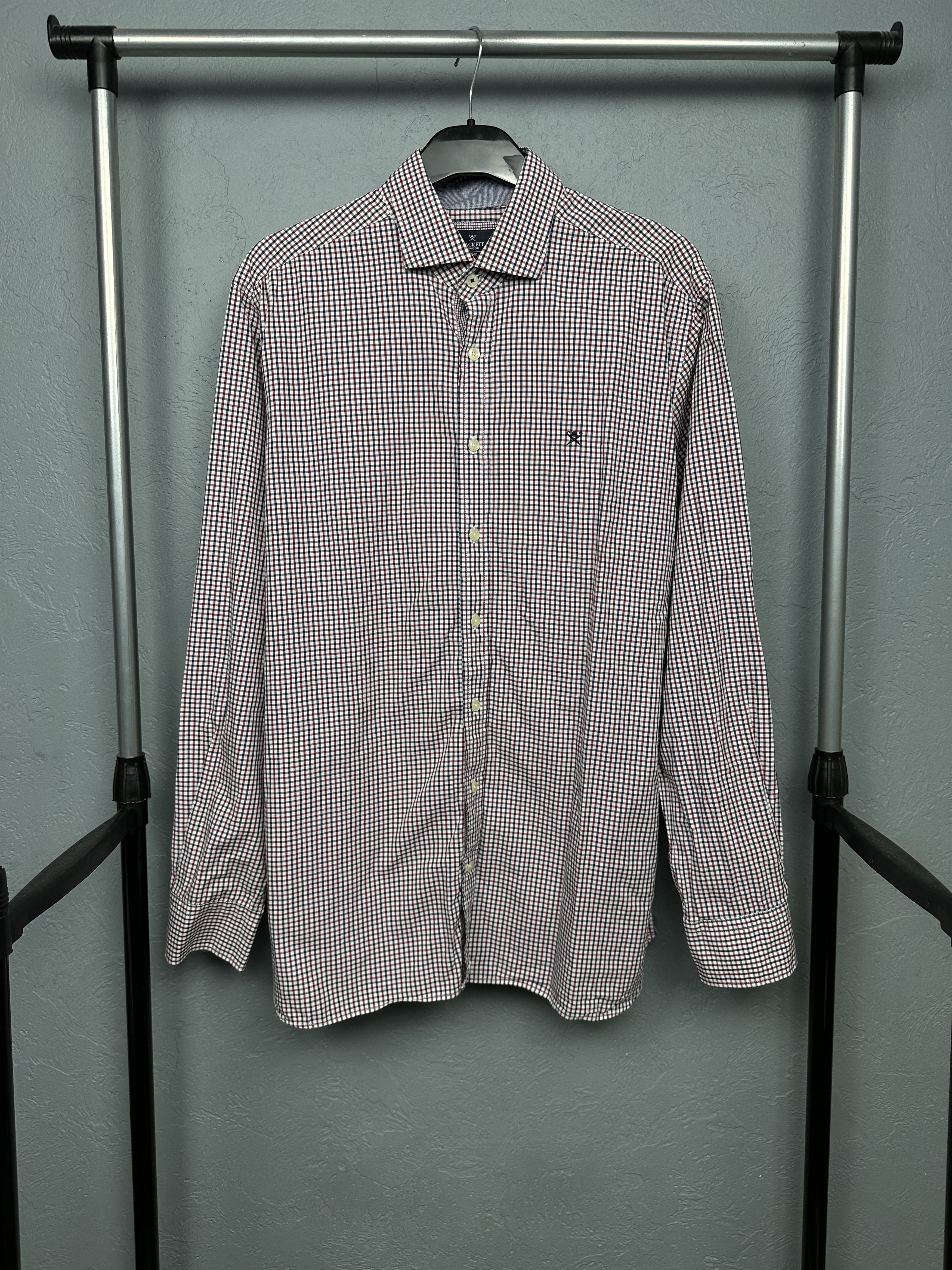 Hackett Hackett Mens Long Sleeve Shirt Size US L / EU 52-54 / 3 - 1 Thumbnail