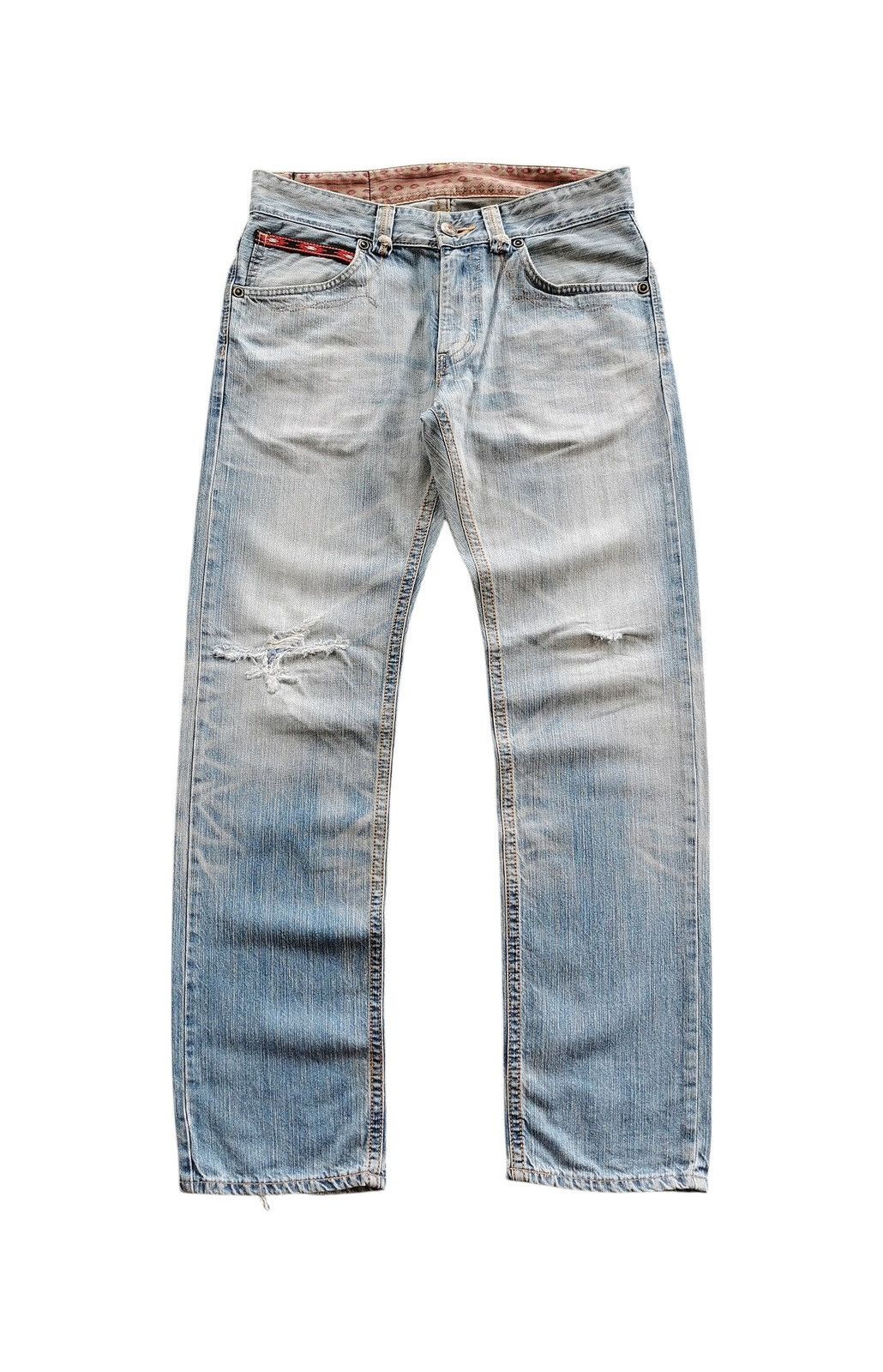 Edwin Vintage Edwin Distressed Denim Jeans ▫️ Size 34x34 Size US 34 / EU 50 - 2 Thumbnail