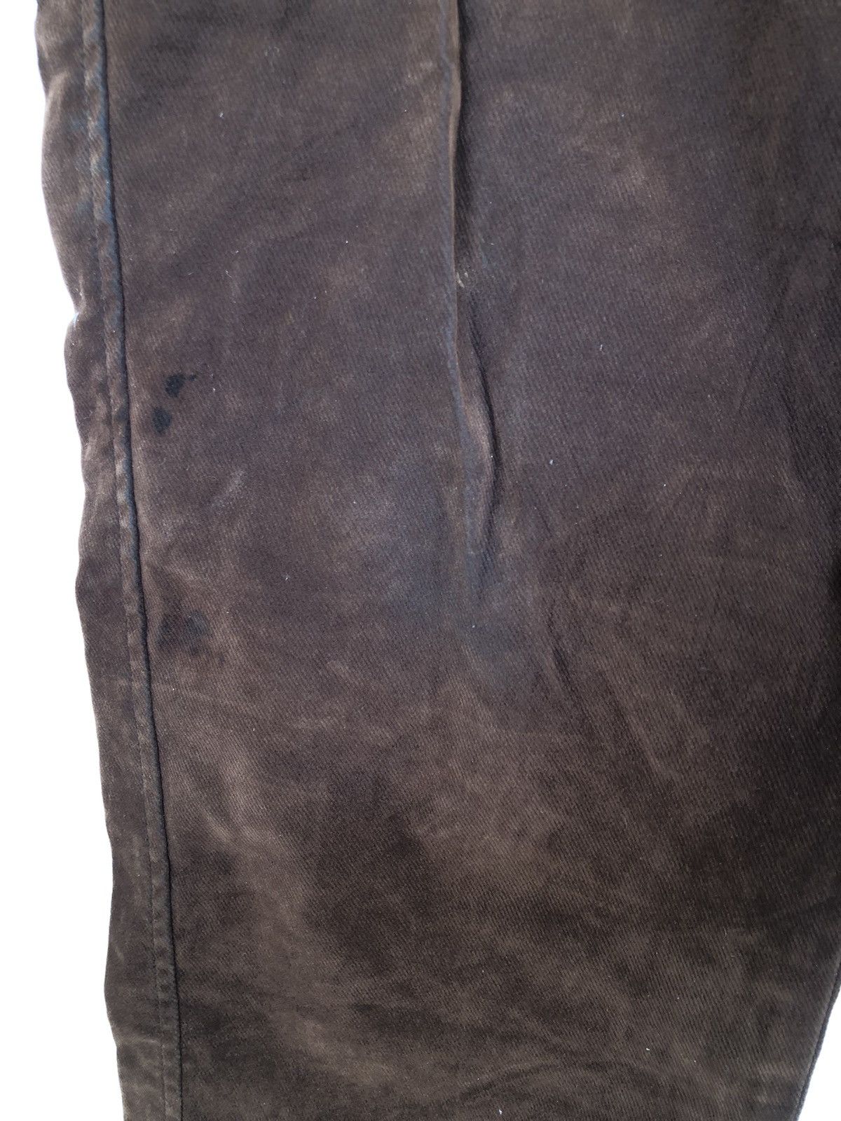 Japanese Brand Vintage COMME CA ISM Suede Cargo Pant Size US 32 / EU 48 - 10 Thumbnail