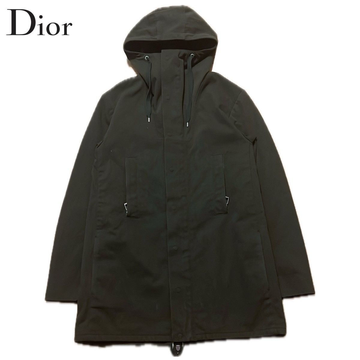 Dior × Hedi Slimane × Kris Van Assche Dior AW12 “A Soldier On My Own” Fishtail Military Parka Size US S / EU 44-46 / 1 - 2 Thumbnail