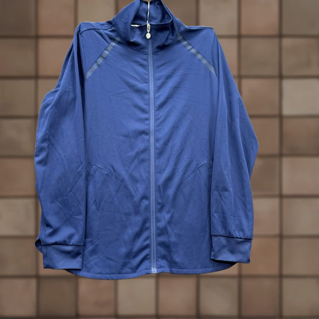 Vintage Beyond Scrubs Jacket Women XS Blue Polyester Pockets Hospital Medical Size XS / US 0-2 / IT 36-38 - 1 Thumbnail