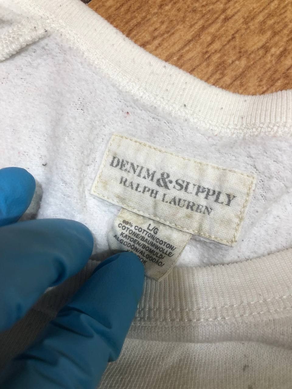 Denim & Supply Ralph Lauren POLO RALPH LAUREN Sweatshirt Minimal Clean Look Size L / US 10 / IT 46 - 2 Thumbnail