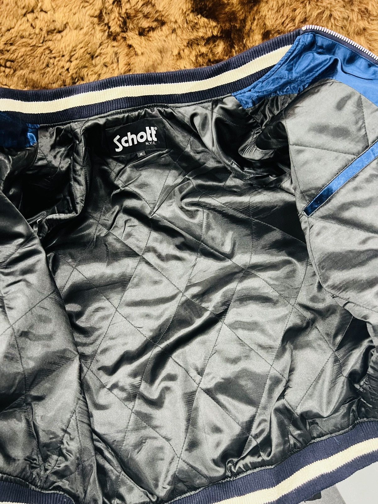 Schott SCHOTT NYC SUKAJAN BOMBER JACKET Size US M / EU 48-50 / 2 - 12 Thumbnail