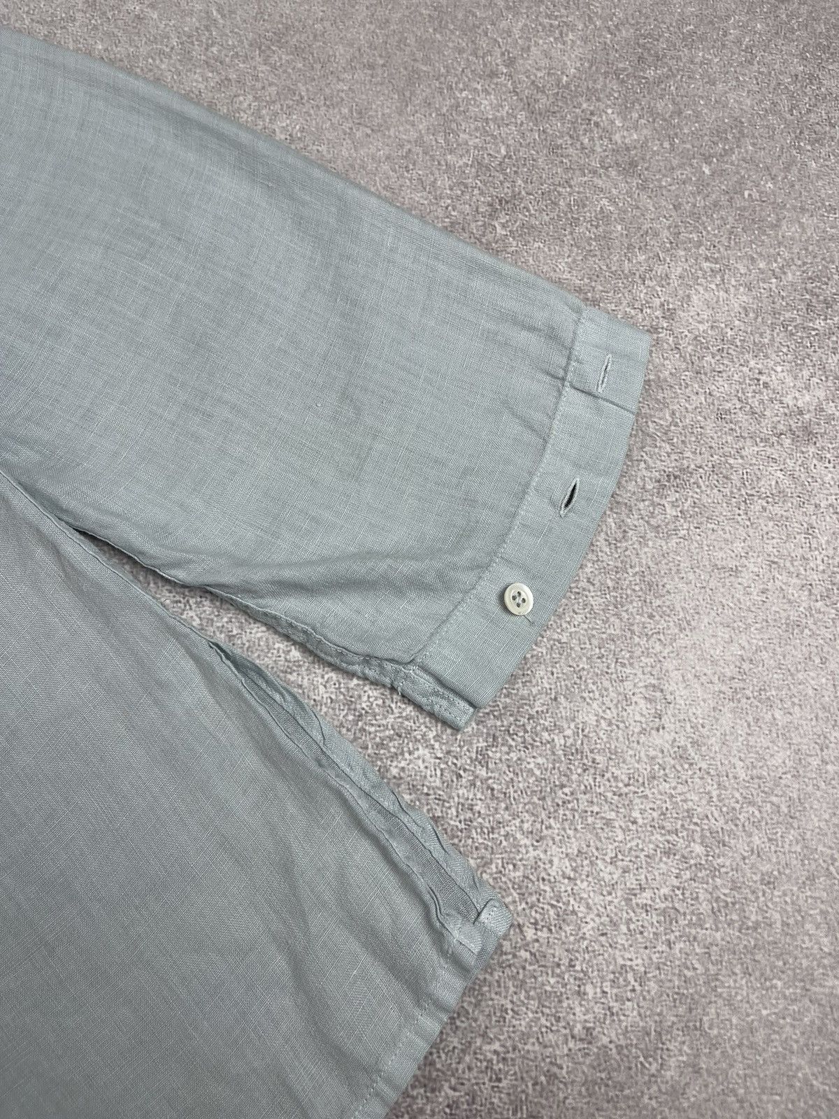 Japanese Brand Oska Linen Long Sleeve Shirt Size 1 Size S / US 4 / IT 40 - 12 Thumbnail