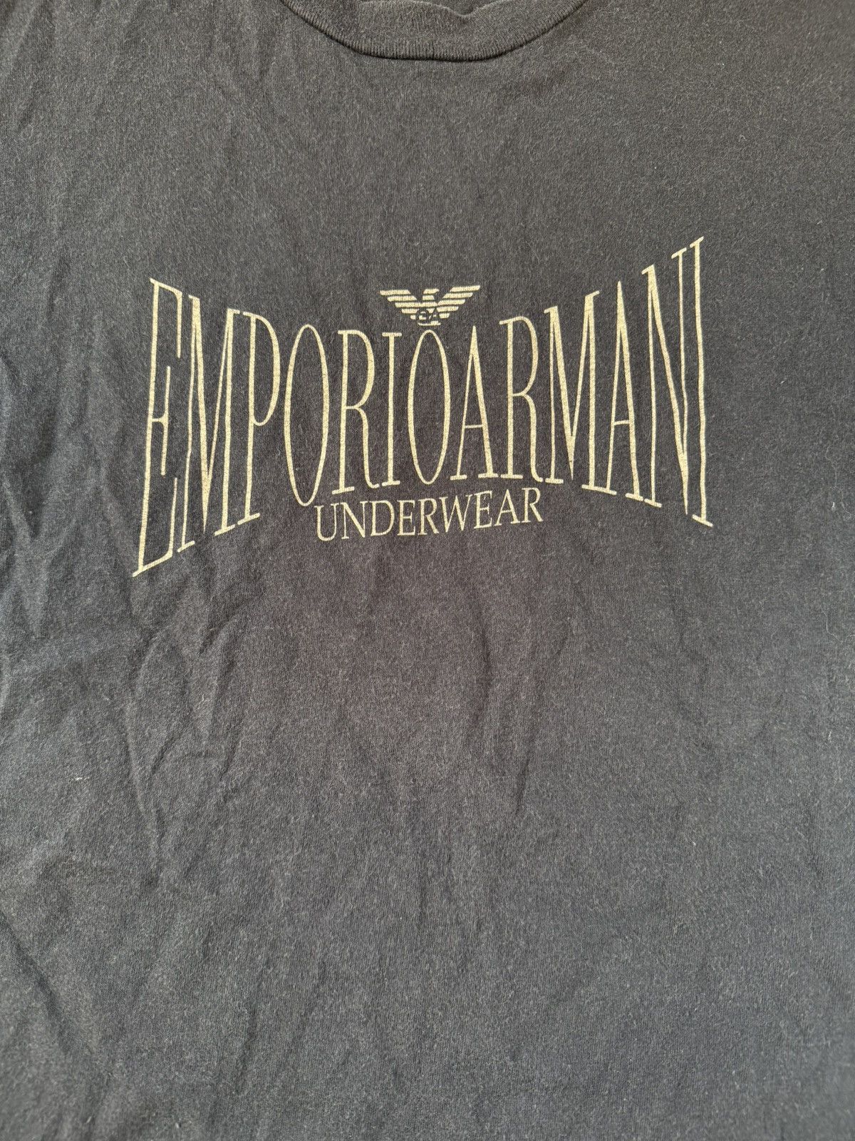 Emporio Armani Vtg 90s Emprio Armani tee Size US S / EU 44-46 / 1 - 4 Thumbnail