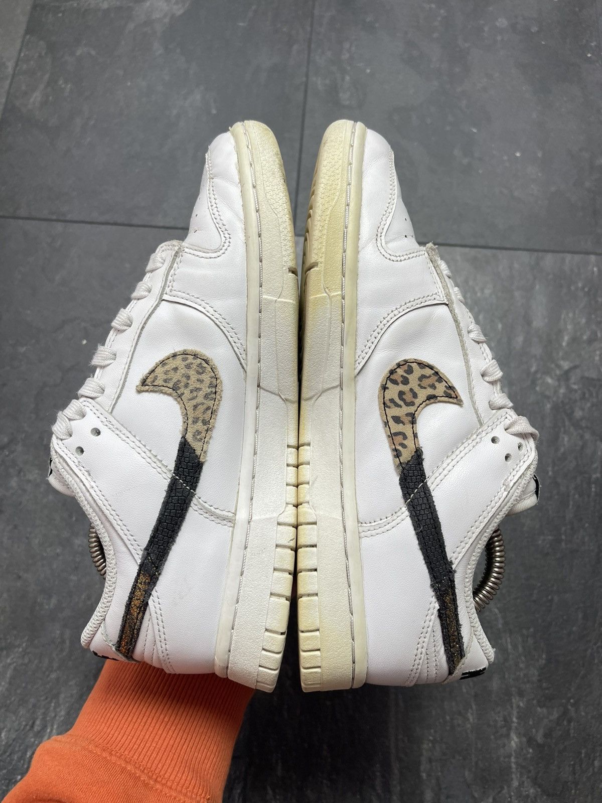 Vintage Nike Dunk Low SE Primal White Size US 4.5 / IT 34.5 - 12 Thumbnail