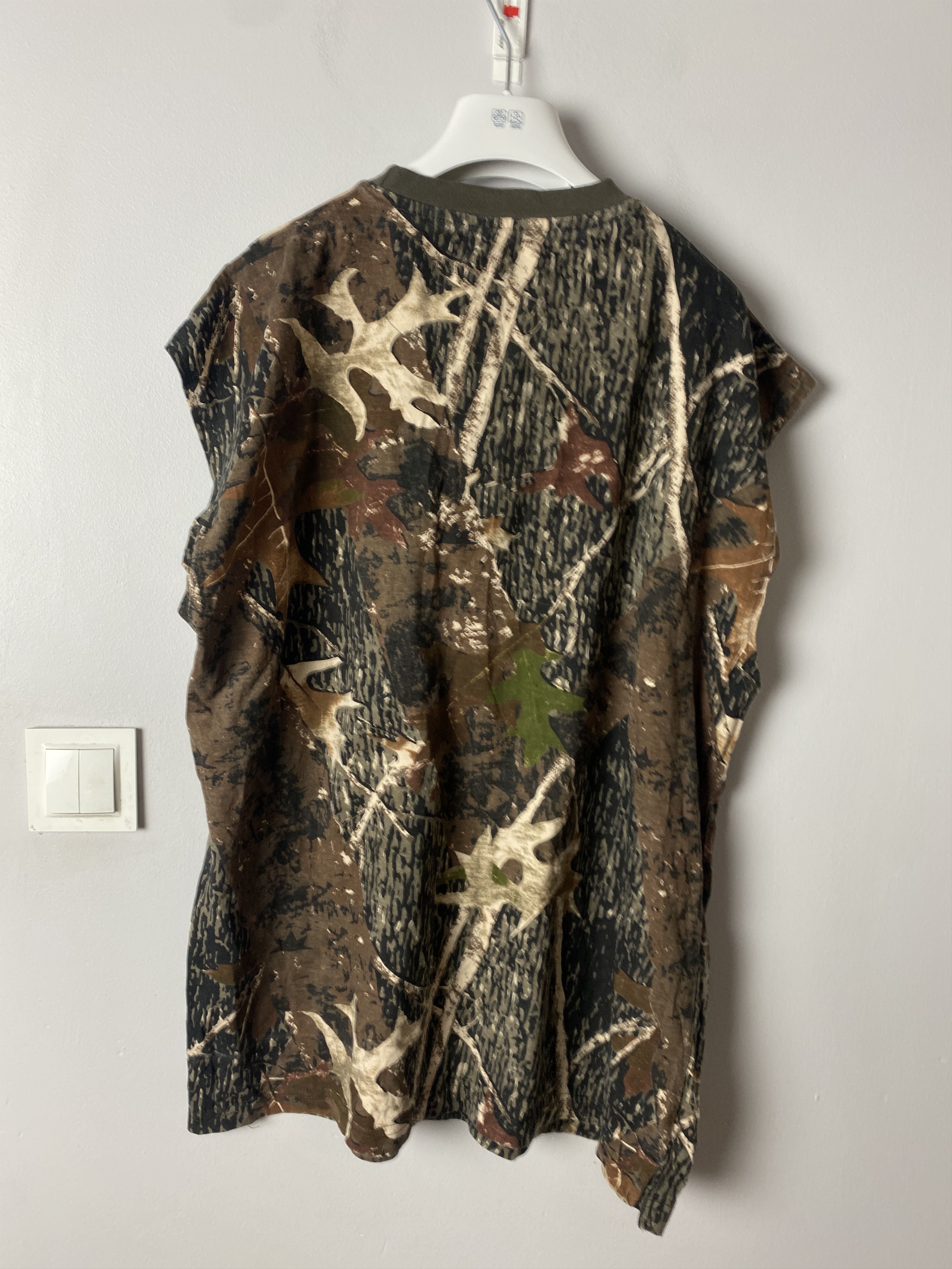 Vintage Vintage camo forrest print tank top t-shirt tee Size US XL / EU 56 / 4 - 4 Thumbnail