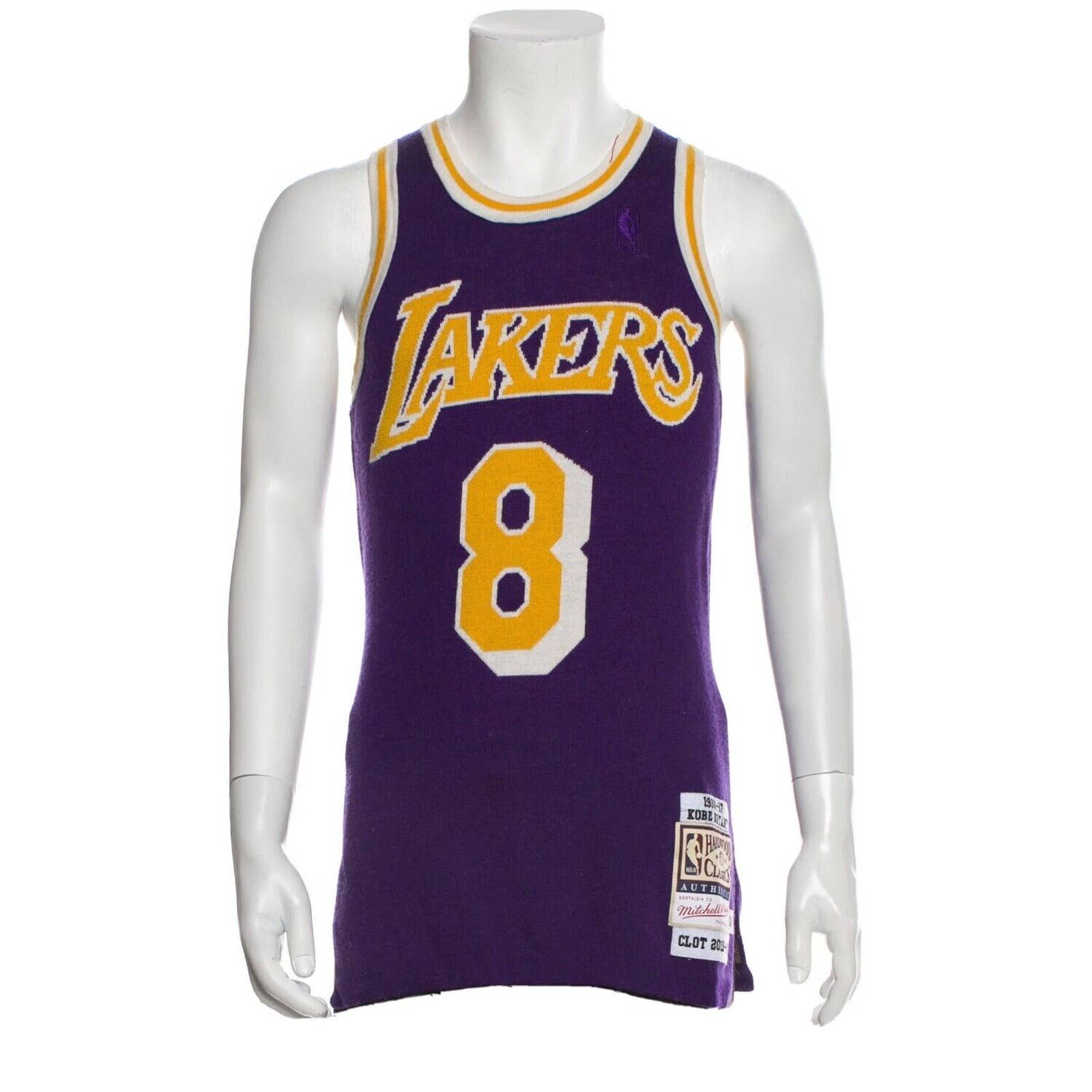 Clot x Mitchell Ness Kobe Bryant Lakers Throwback Jersey