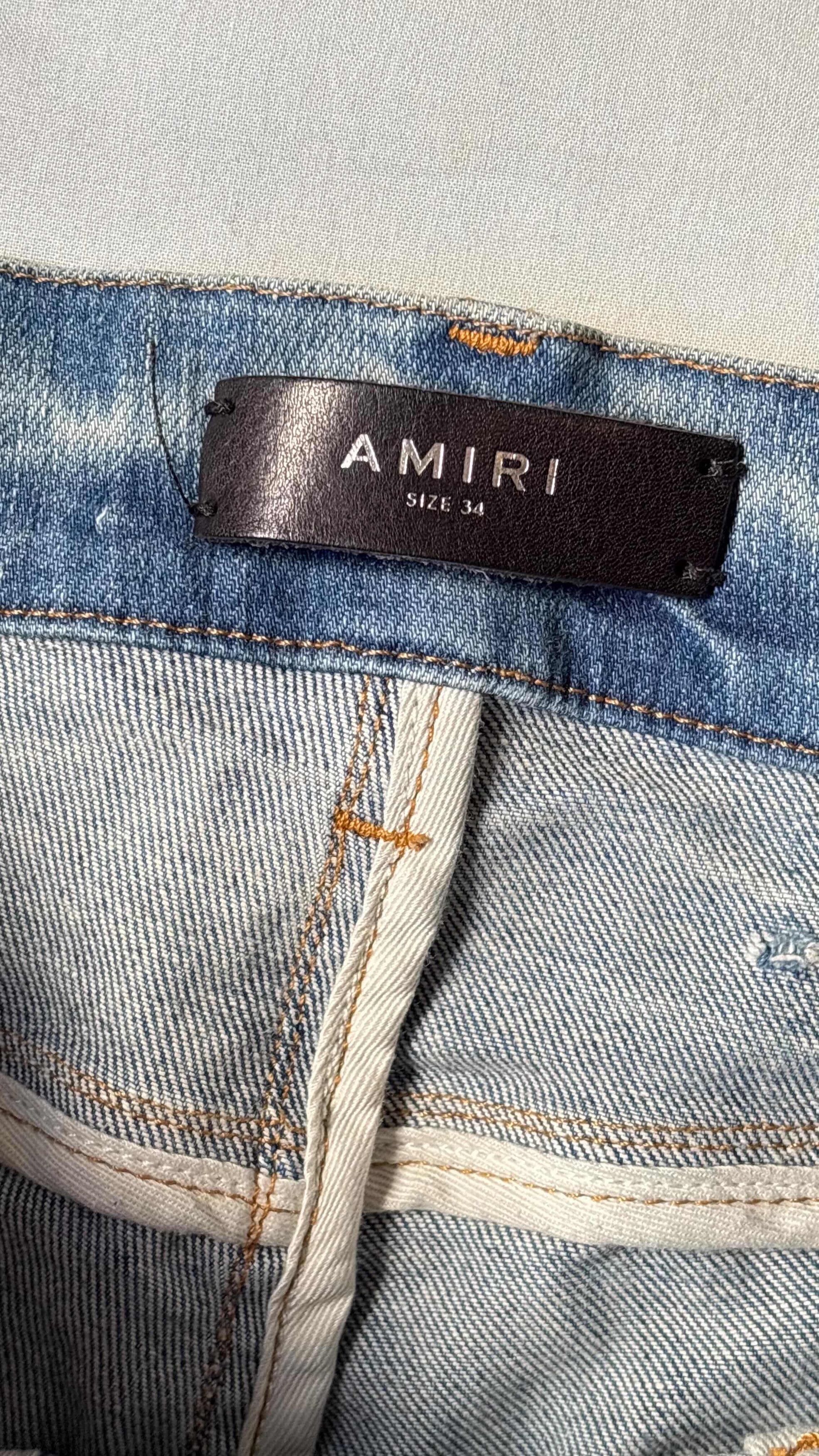 Amiri Amiri MX1 Jeans Leather Patch - dmc99 Size US 34 / EU 50 - 8 Thumbnail