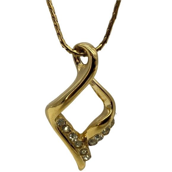 Givenchy Vintage Givenchy Gold Plated Pendant Necklace Size ONE SIZE - 5 Thumbnail