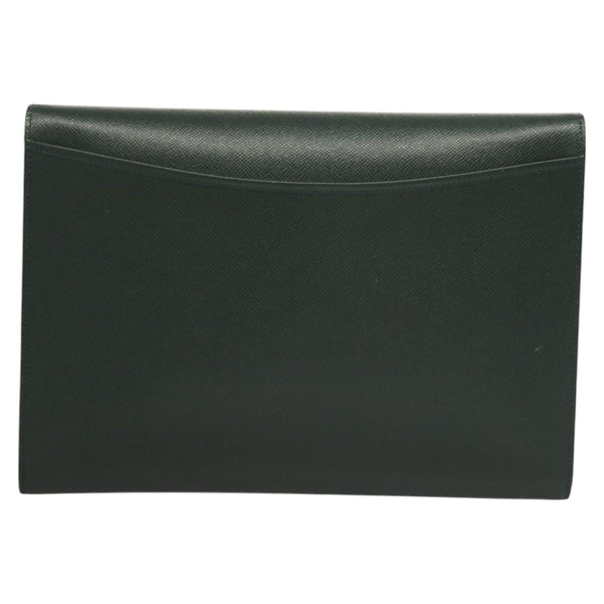 LOUIS VUITTON Taiga Leather Volga Briefcase Epicea M30204