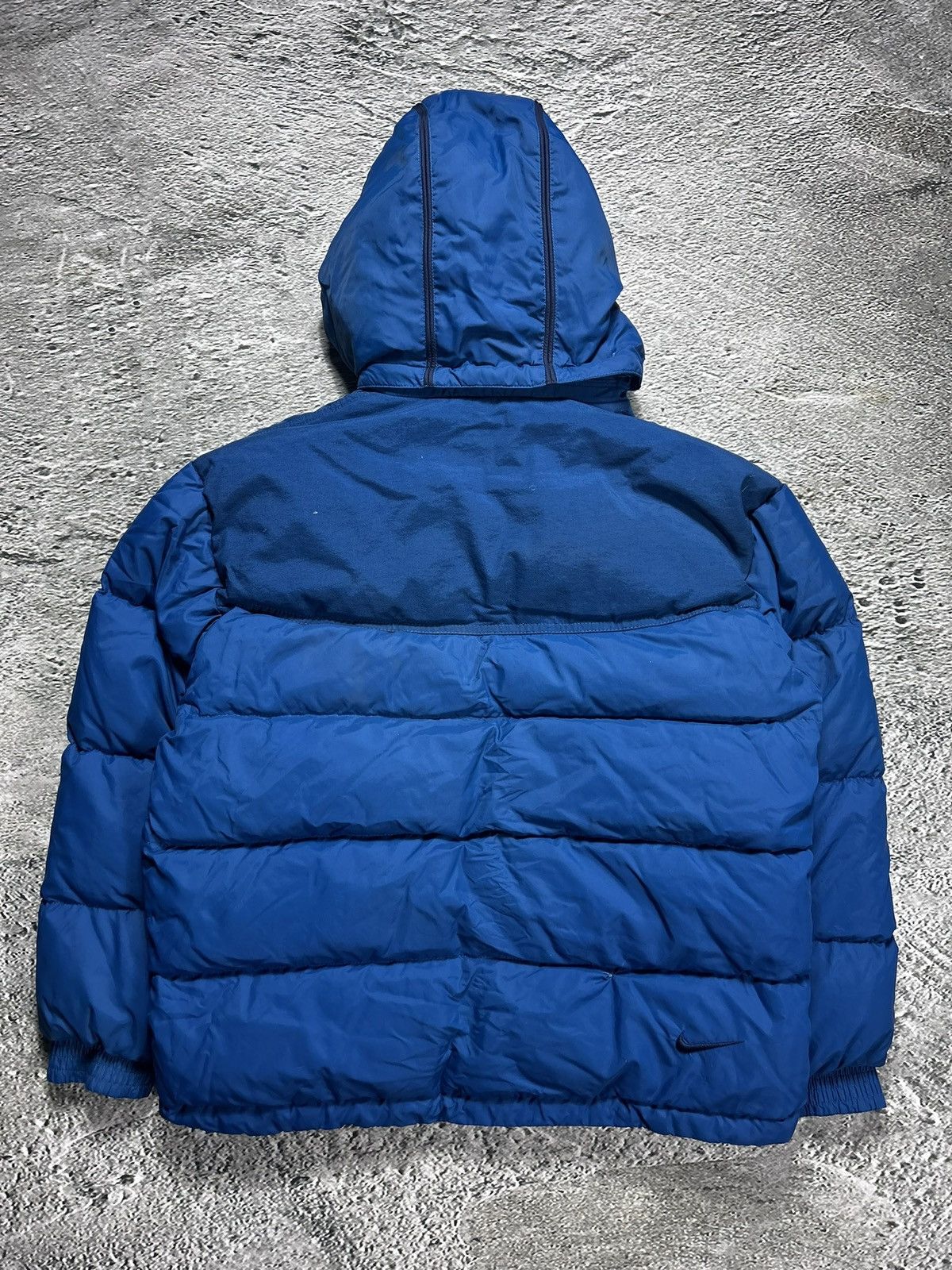 Nike × Vintage Nike puffer jacket blue vintage 90s down Size US S / EU 44-46 / 1 - 7 Thumbnail