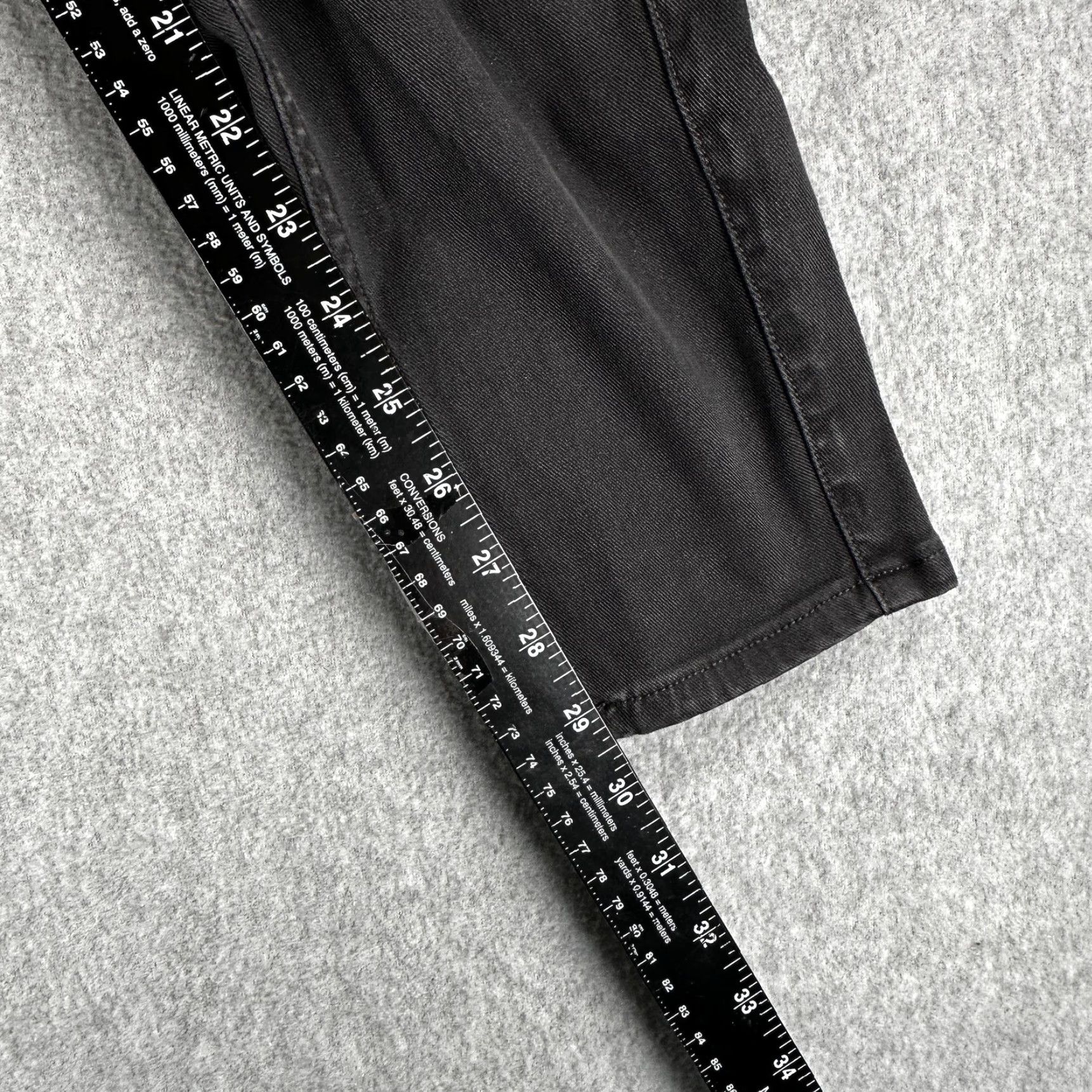 Spanx Spanx Pants Womens Large Gray Cargo Tapered Leg Pull On Elastic Waist Casual Size 36" / US 14 / IT 50 - 7 Thumbnail