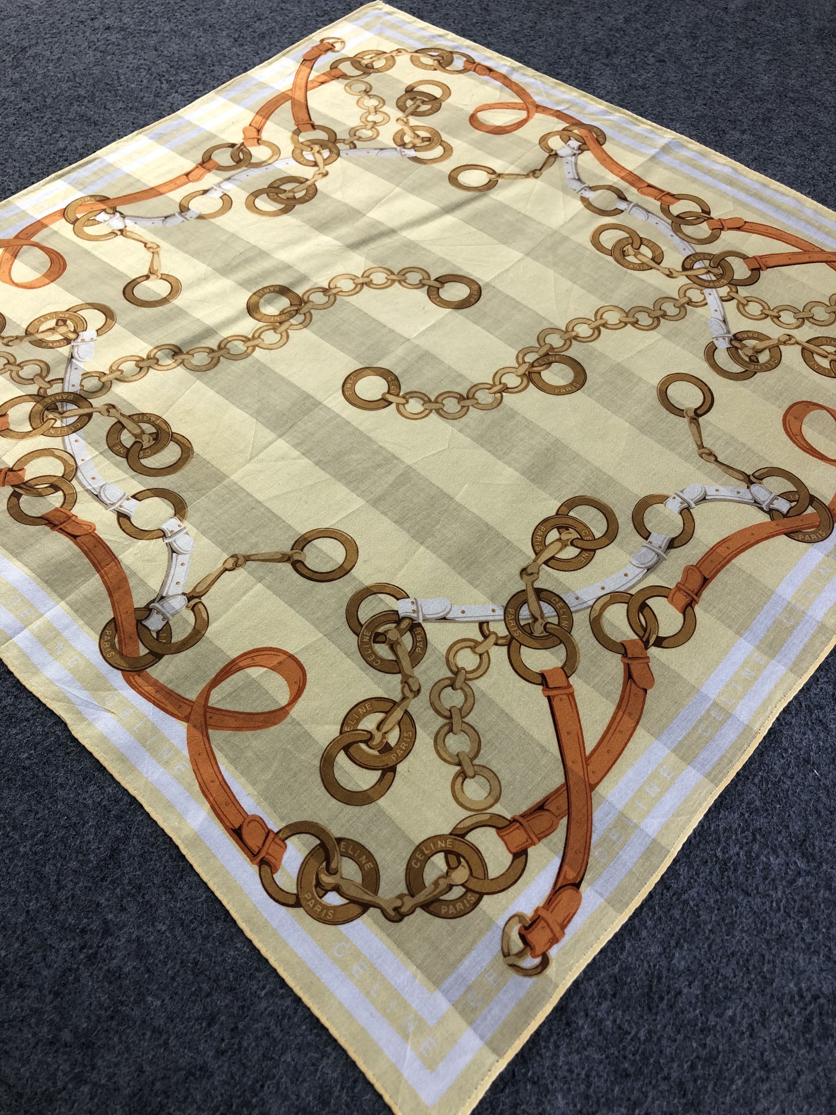 Celine Celine Handkerchief / Bandana / Neckerchief Size ONE SIZE - 4 Thumbnail