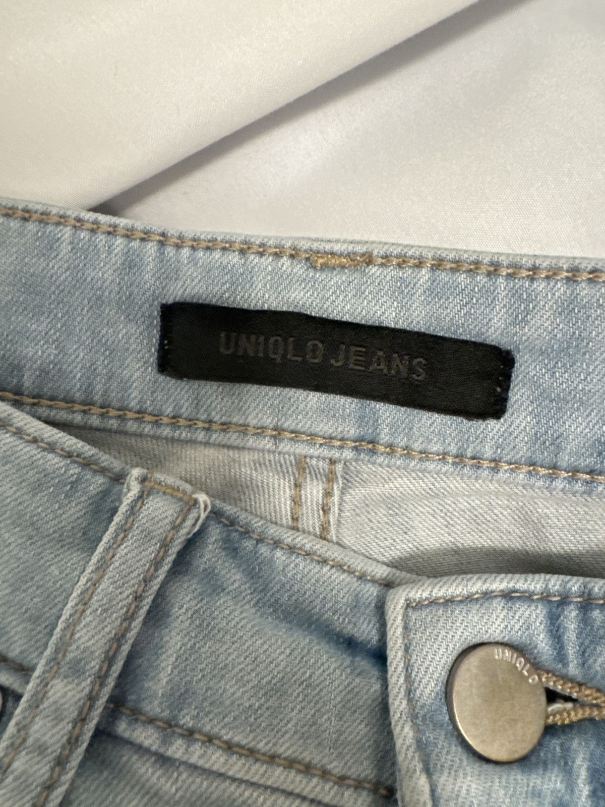 Uniqlo Uniqlo Straight Slim Fit Jean Size US 34 / EU 50 - 3 Thumbnail