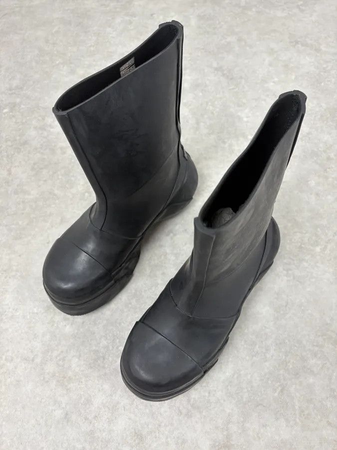 Givenchy Givenchy Rubber Ankle Black Rain Boots Size US 7 / EU 40 - 3 Thumbnail