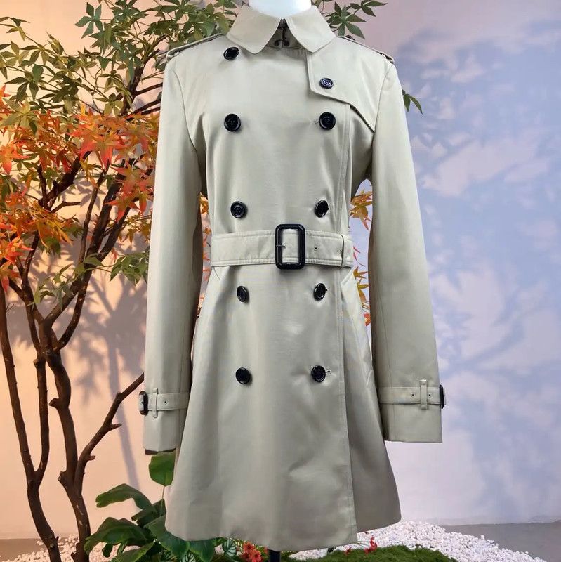 Burberry Burberry Women's Camel Cotton Trench Coat Size XL / US 12-14 / IT 48-50 - 1 Thumbnail