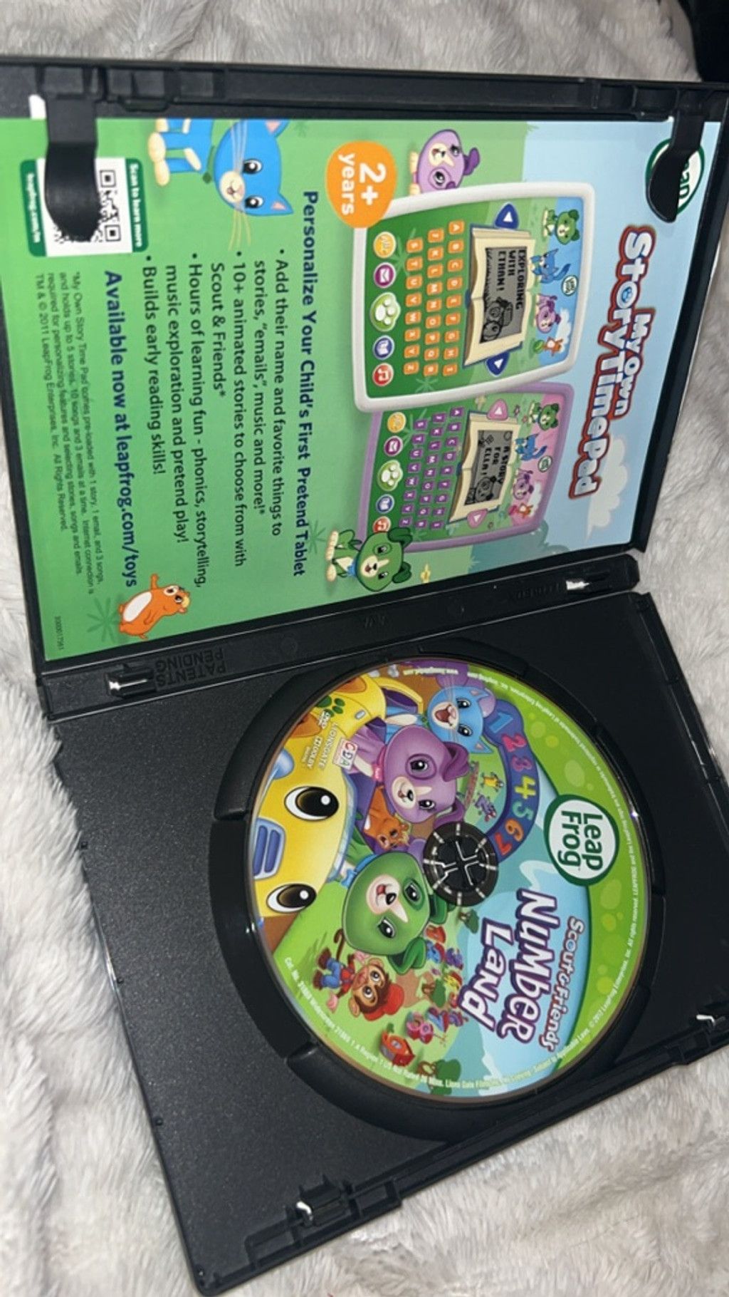 Other Kids LeapFrog Scout & Friends Number Land DVD Green Black Size US S / EU 44-46 / 1 - 2 Thumbnail