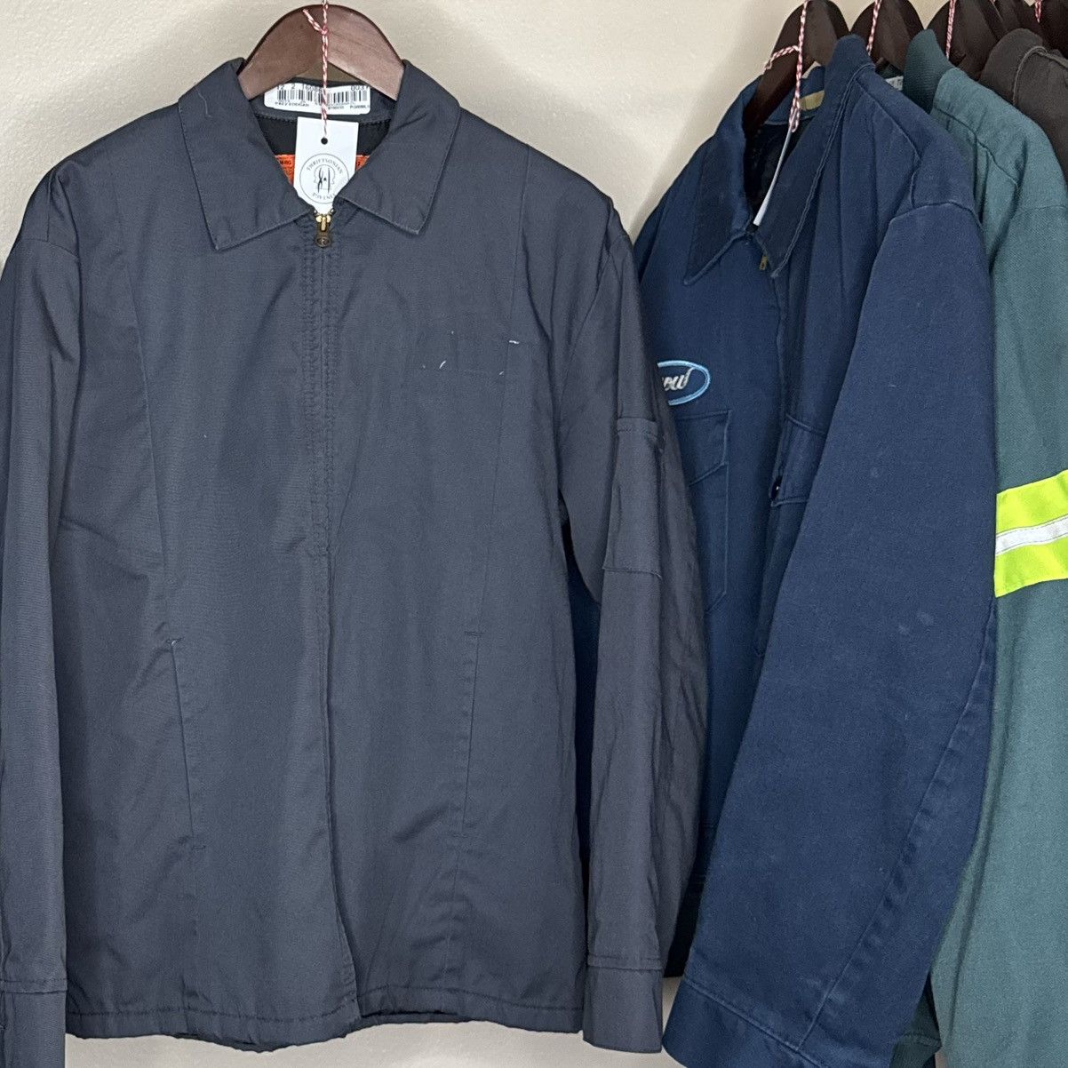 Cintas thrashed faded distressed 90s mechanic work jacket Size US M / EU 48-50 / 2 - 1 Thumbnail