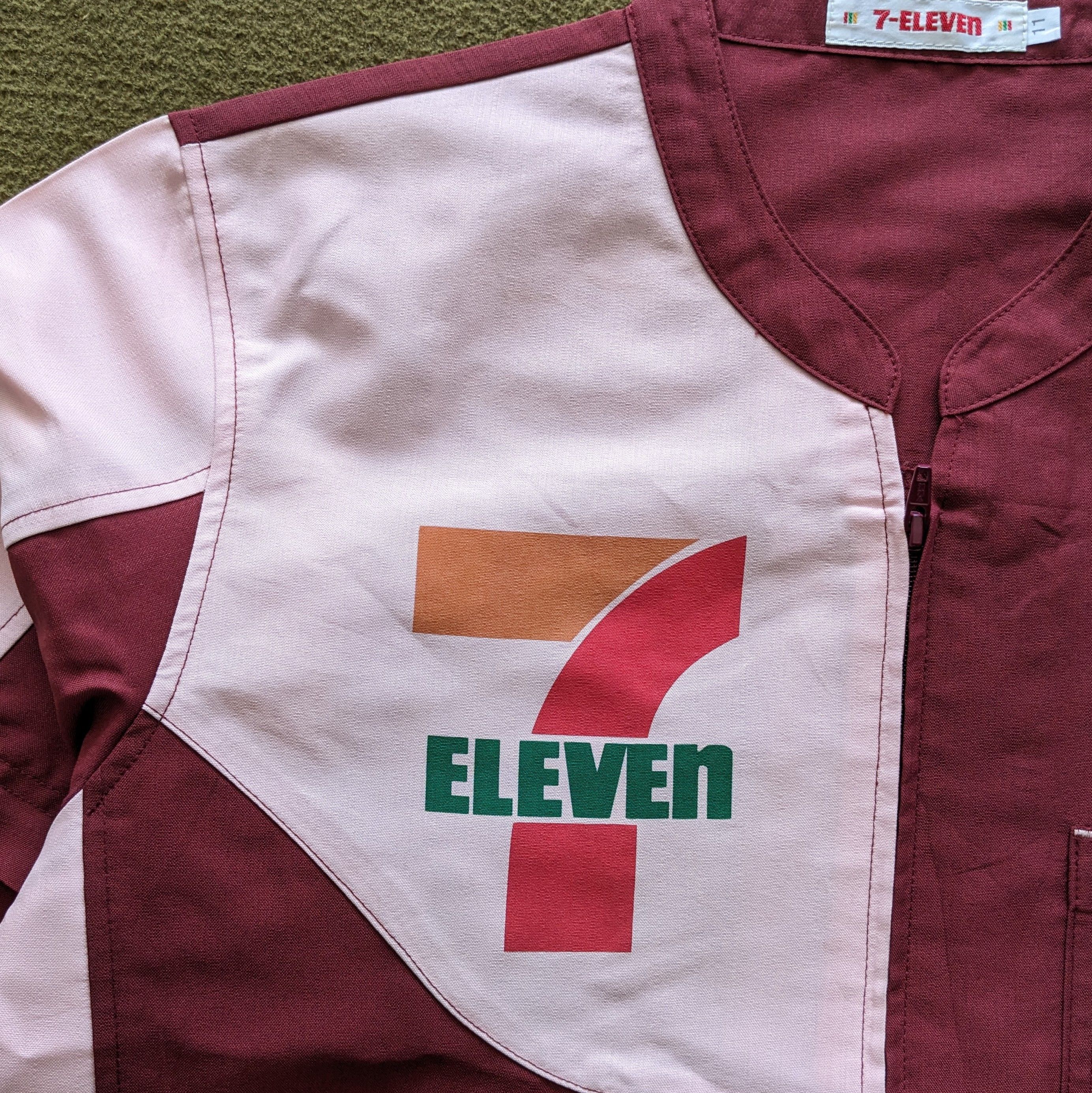 Vintage Vintage 7 ELEVEN Uniform Workers Jacket Size US S / EU 44-46 / 1 - 2 Thumbnail