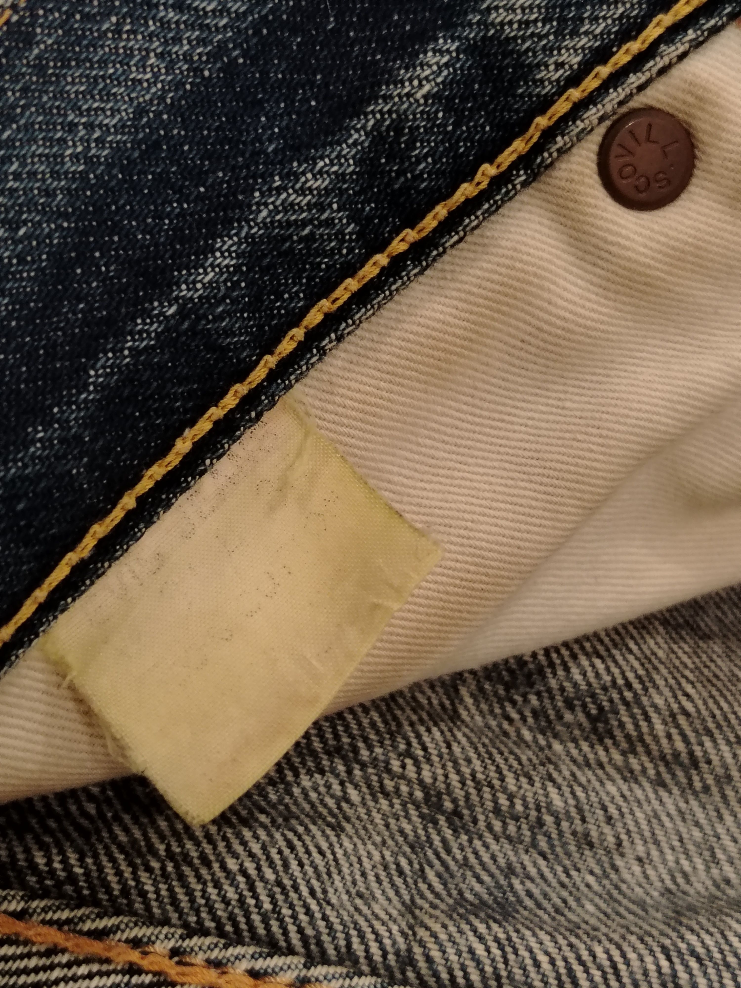 Evisu Evisu Jeans Vintage (Evis) Daicock Boro Remaked Size US 32 / EU 48 - 12 Thumbnail