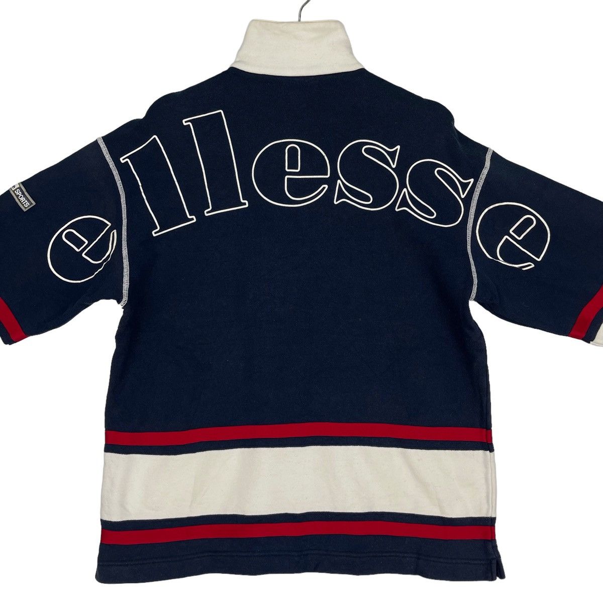 Ellesse × Vintage Vintage Ellesse Quater Zip With Collar Sweatshirt Size L Size US L / EU 52-54 / 3 - 5 Thumbnail