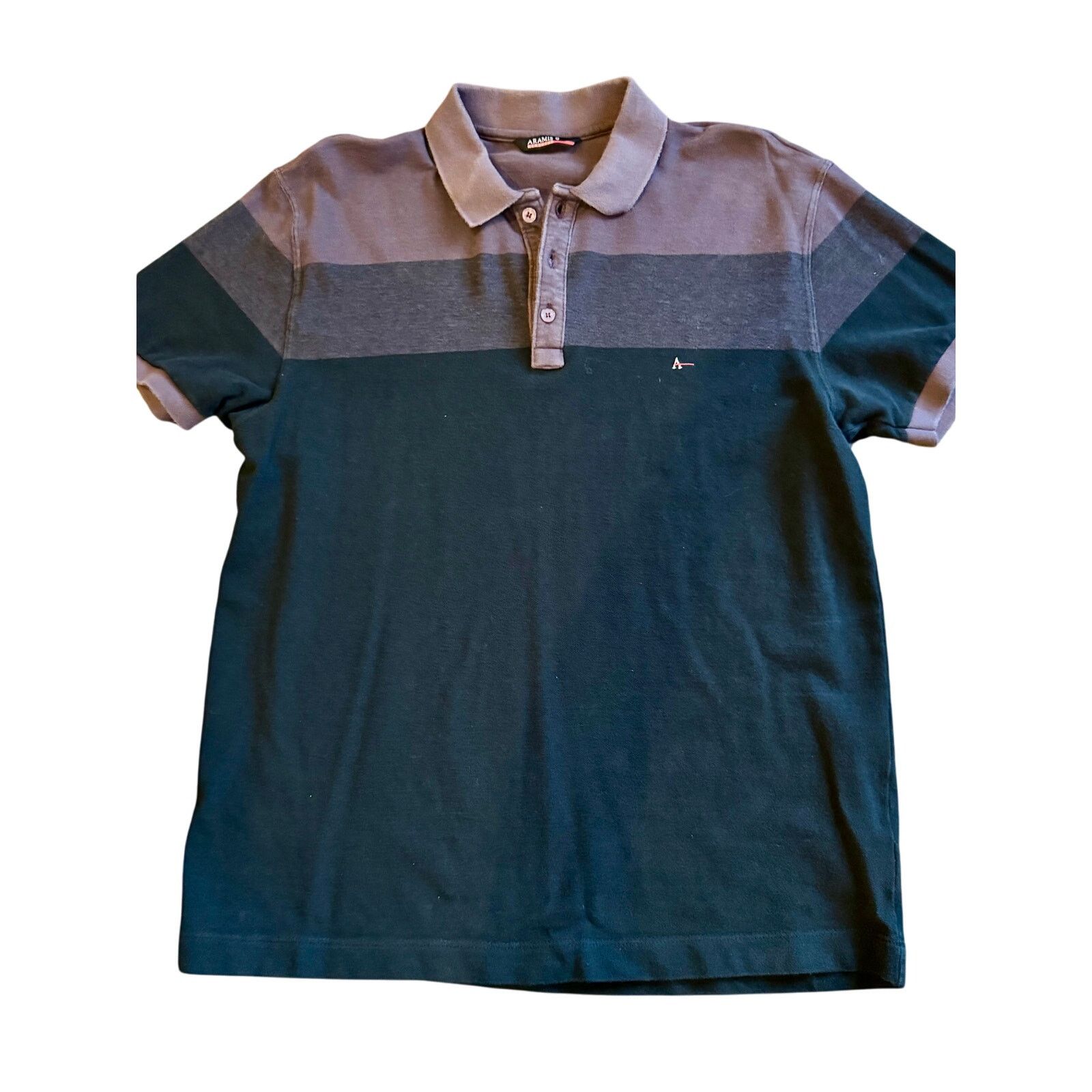 Men's Wearhouse Aramis Menswear Purple & Gray Polo – Great Condition Large Size US L / EU 52-54 / 3 - 1 Thumbnail