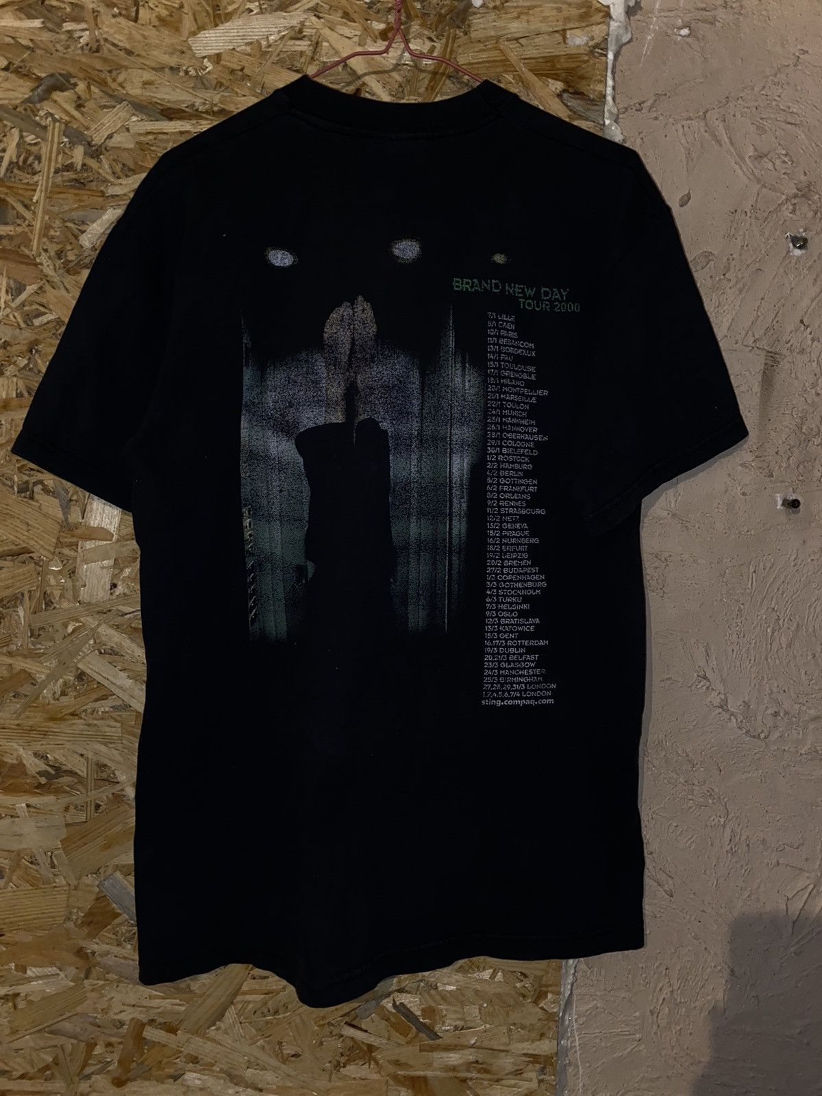 Band Tees × Vintage VINTAGE 00’ STING BRAND NEW DAY Faded TEE Shirt u2 police Size US M / EU 48-50 / 2 - 3 Thumbnail