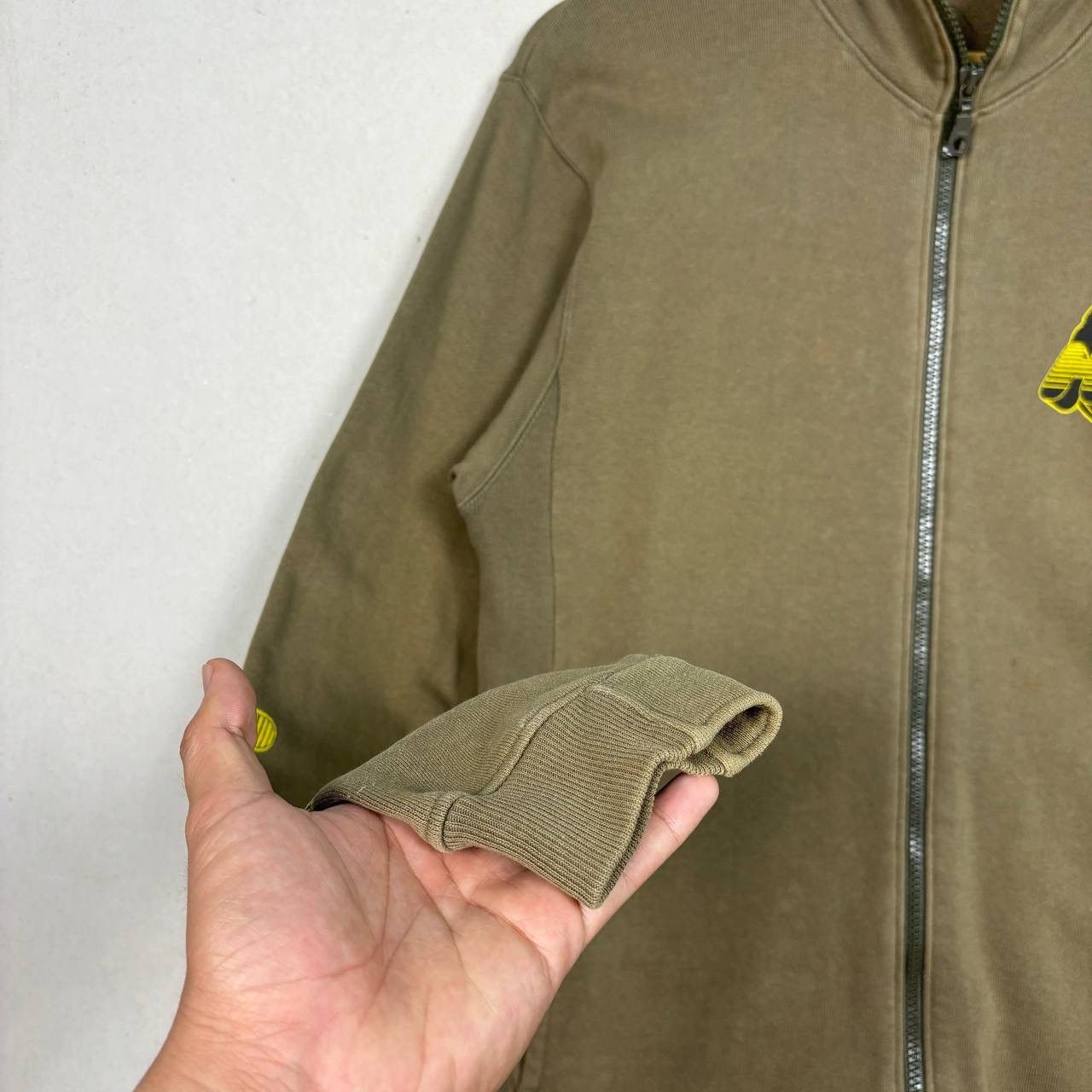 Hysteric Glamour Hysteric Glamour Vintage Girl Zip Sweatshirt Olive S/M Size US M / EU 48-50 / 2 - 5 Thumbnail